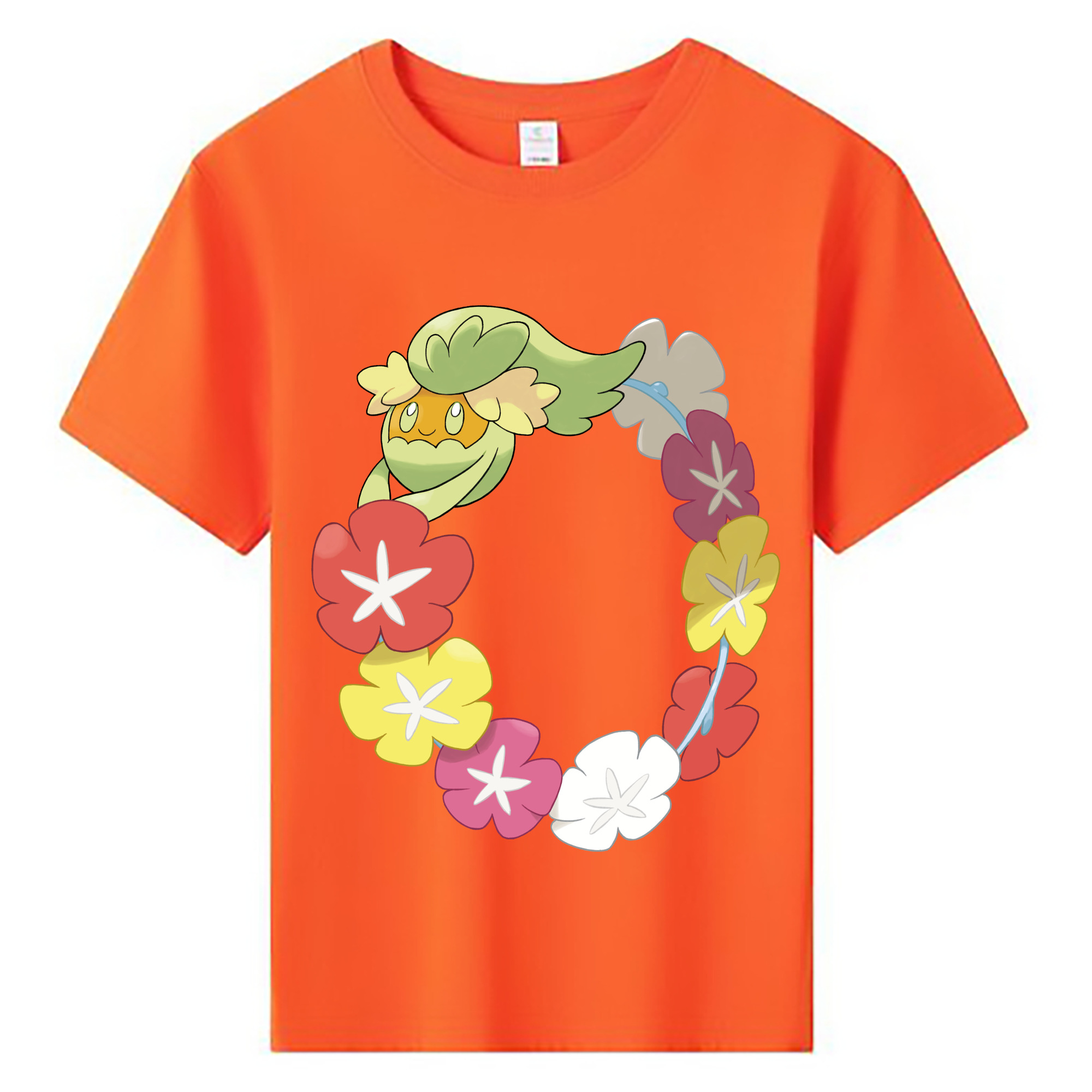 （画像用） ポケットモンスター Pokémon 綿100％キッズTシャツ（フロントプリント）