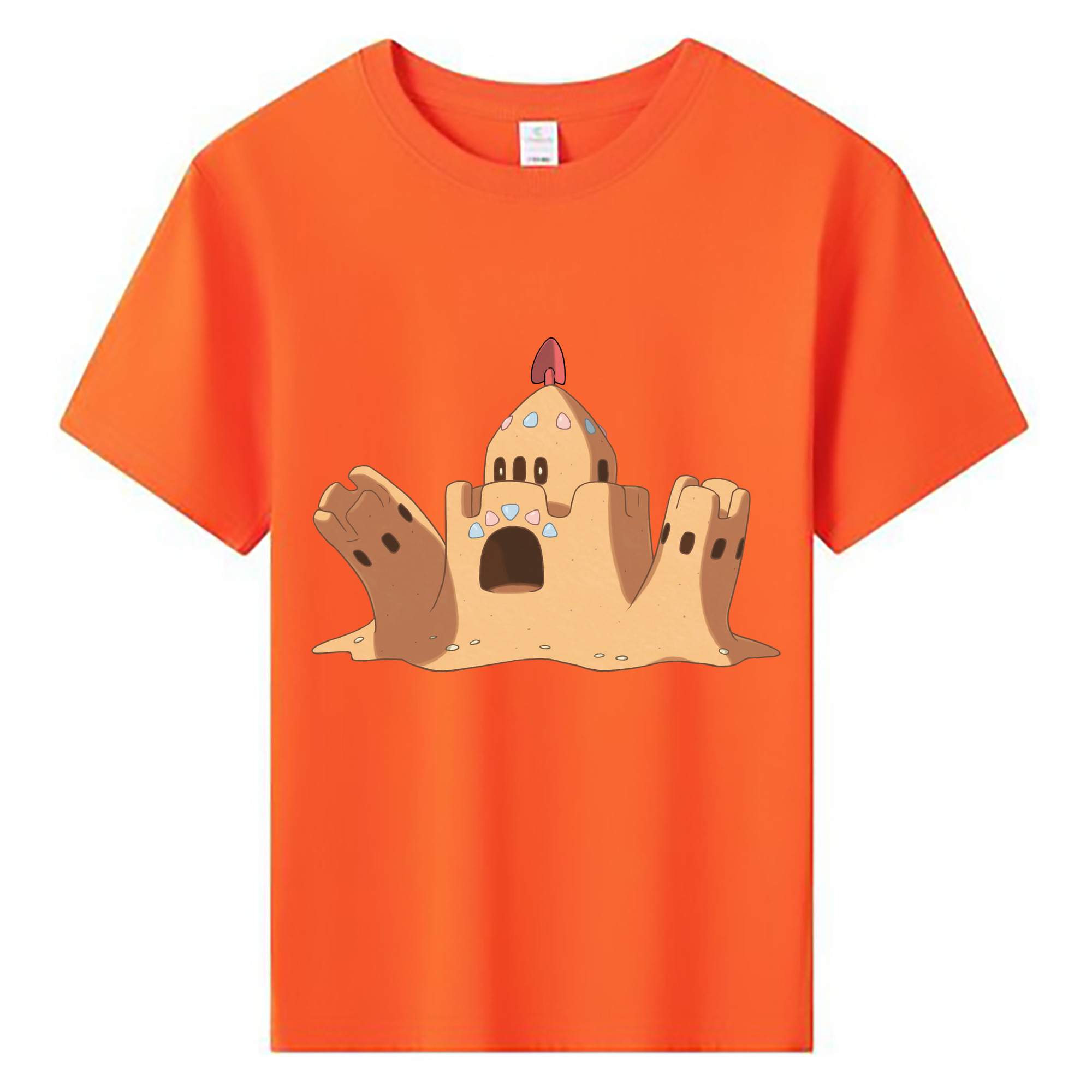 （画像用） ポケットモンスター Pokémon 綿100％キッズTシャツ（フロントプリント）