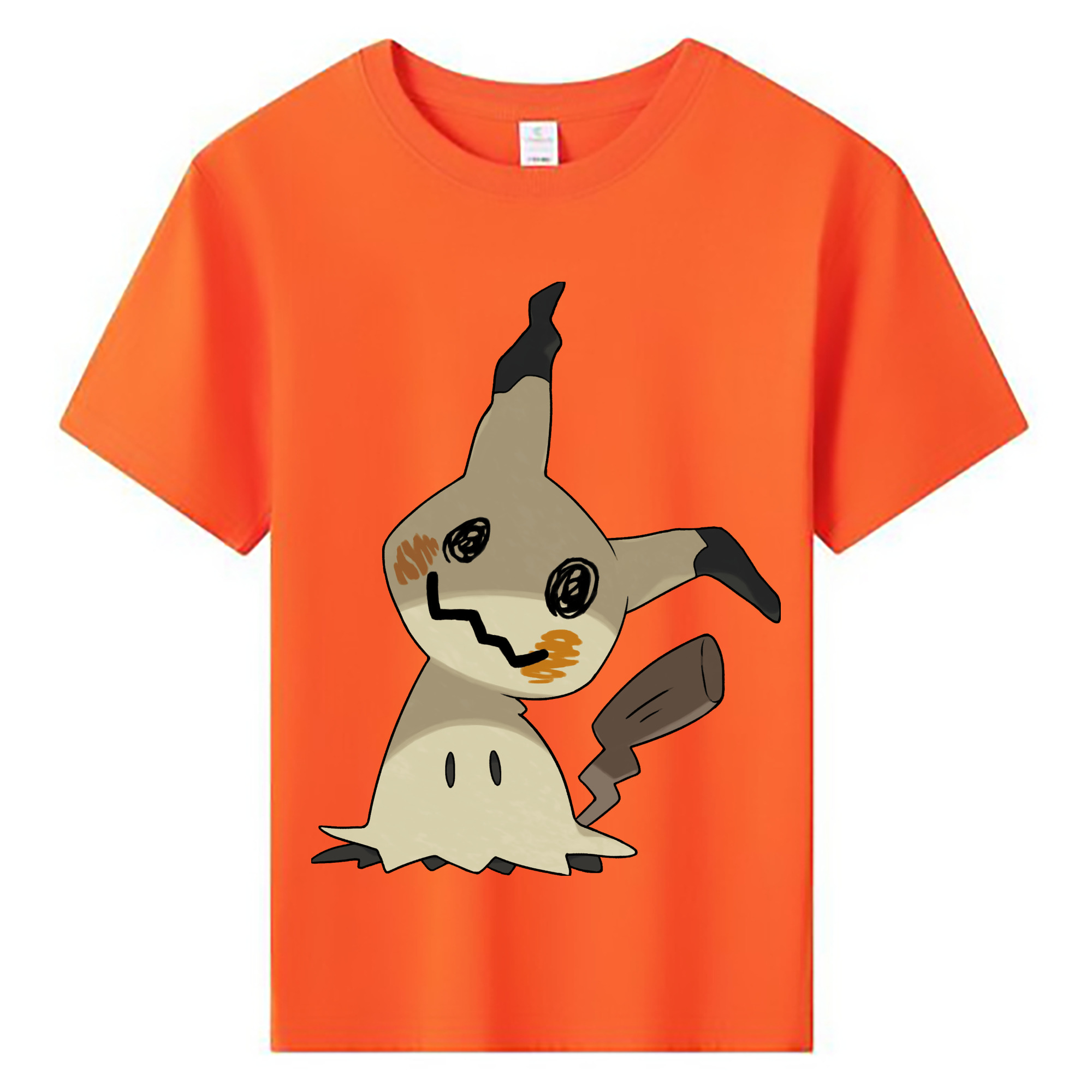 （画像用） ポケットモンスター Pokémon 綿100％キッズTシャツ（フロントプリント）