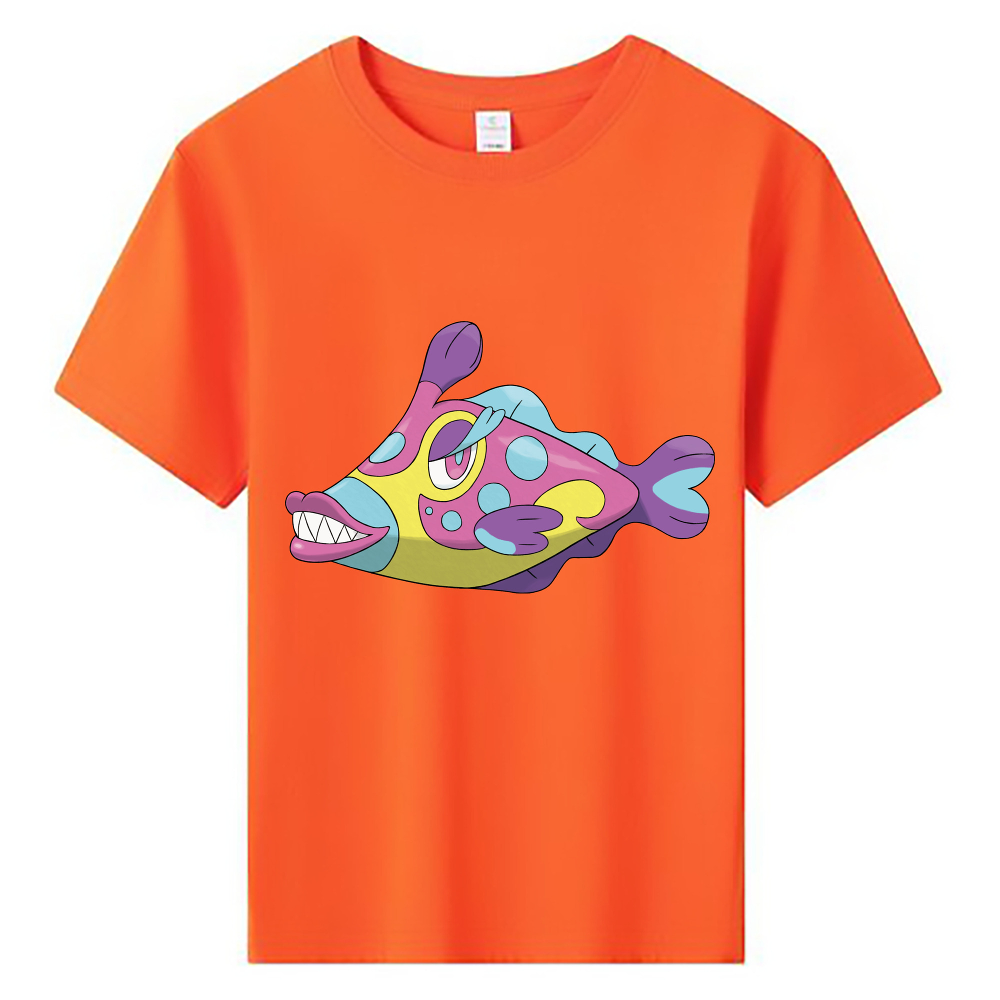 （画像用） ポケットモンスター Pokémon 綿100％キッズTシャツ（フロントプリント）