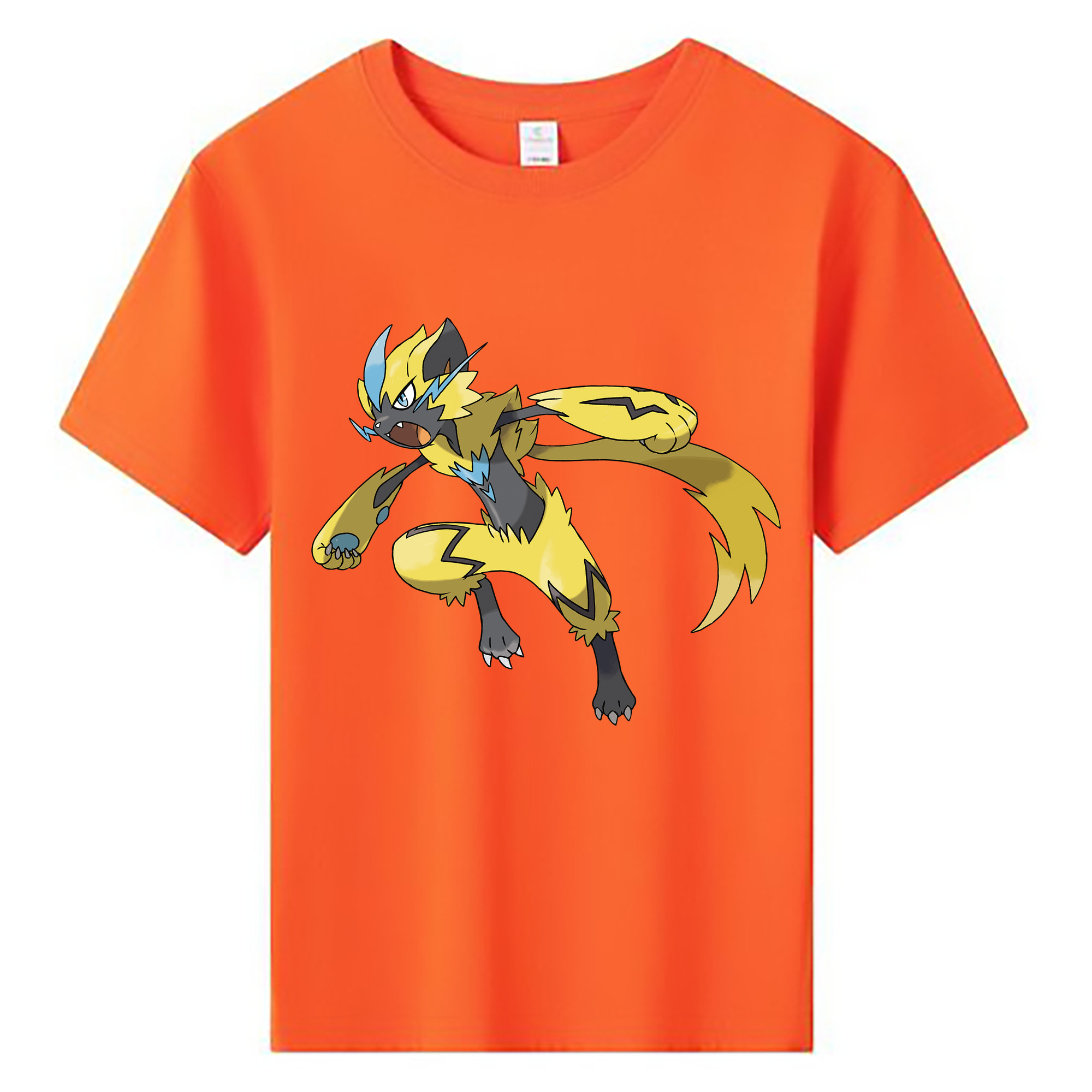 （画像用） ポケットモンスター Pokémon 綿100％キッズTシャツ（フロントプリント）