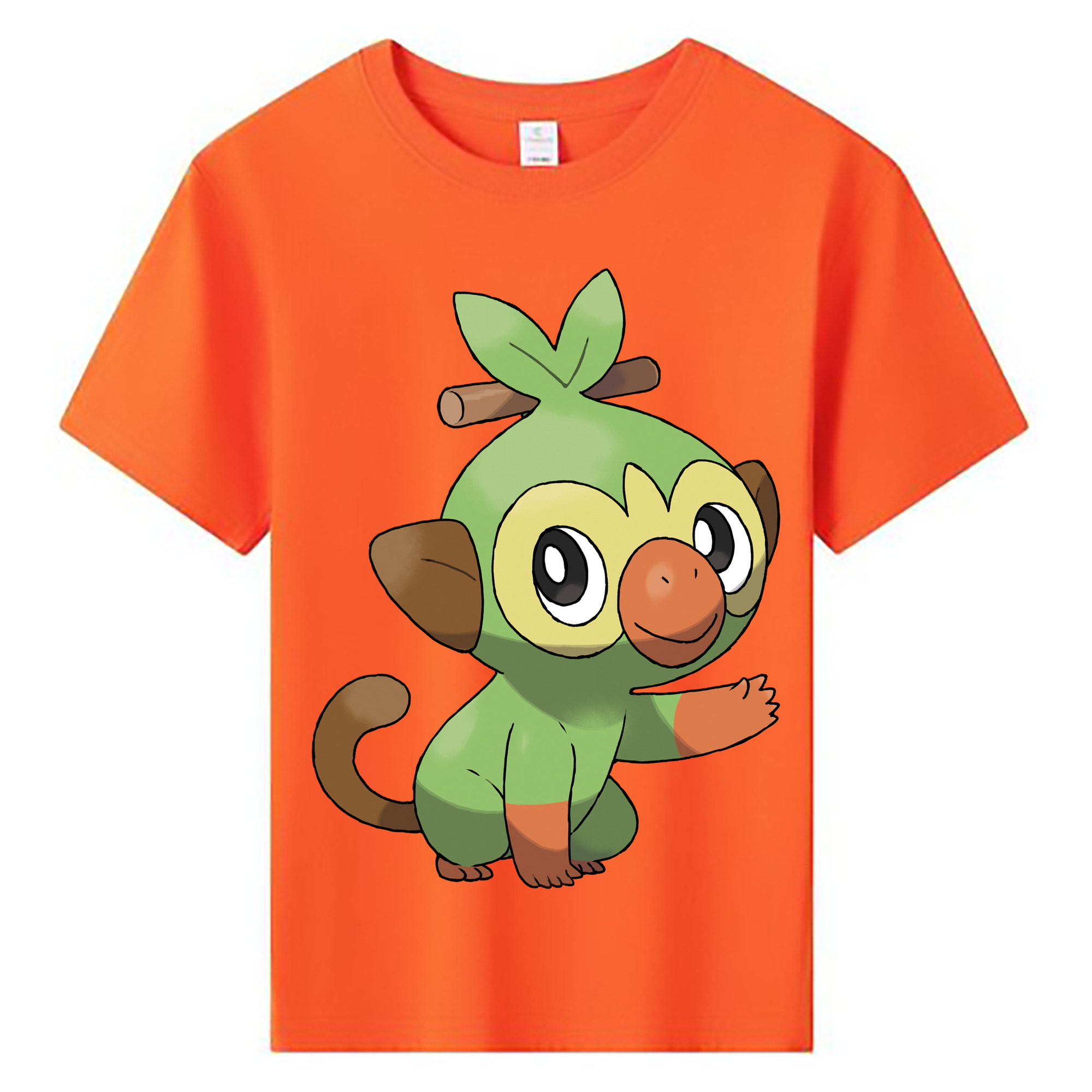 （画像用） ポケットモンスター Pokémon 綿100％キッズTシャツ（フロントプリント）