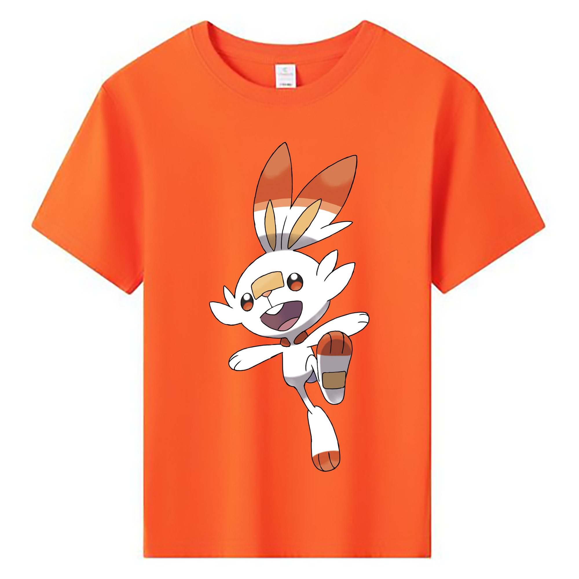 （画像用） ポケットモンスター Pokémon 綿100％キッズTシャツ（フロントプリント）