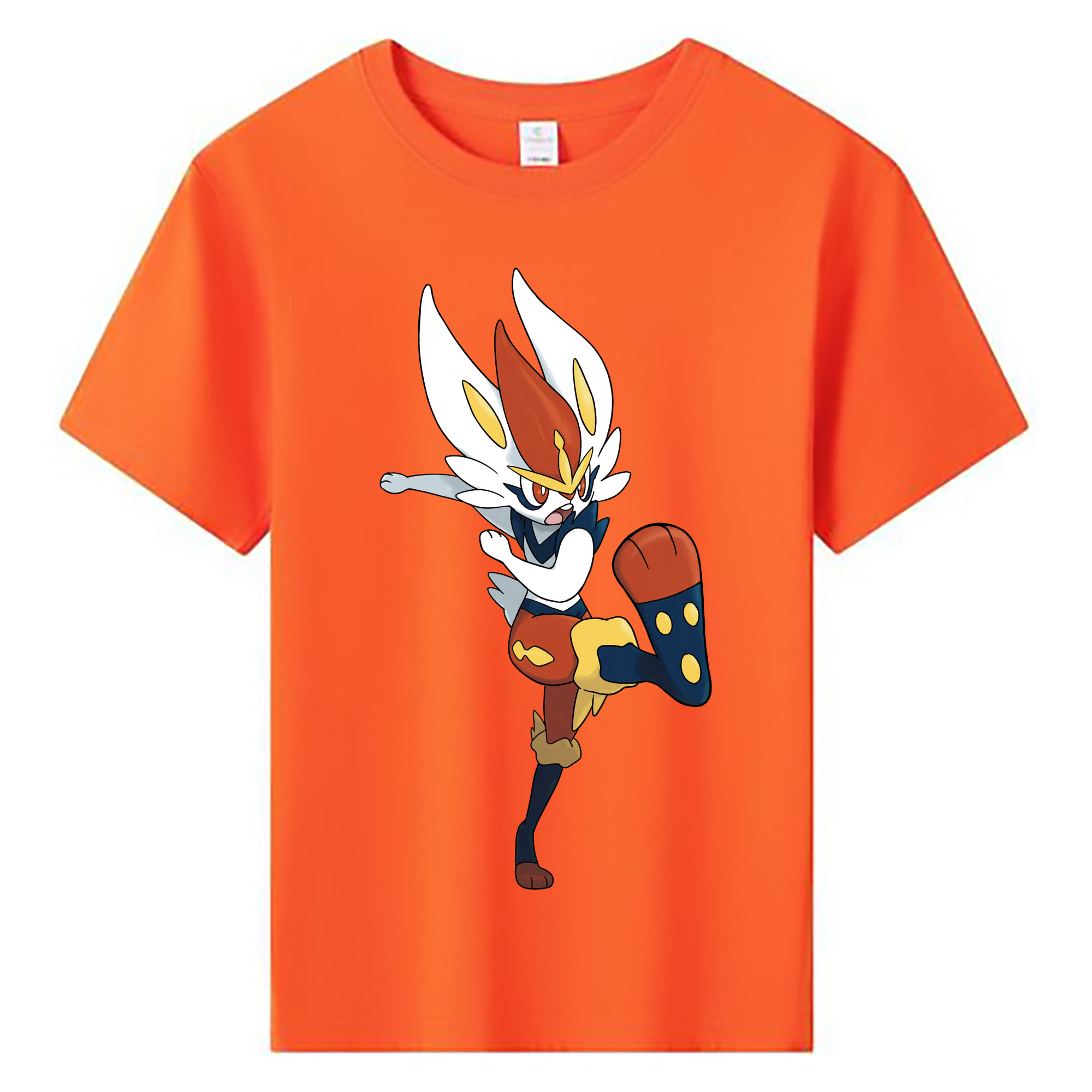 （画像用） ポケットモンスター Pokémon 綿100％キッズTシャツ（フロントプリント）