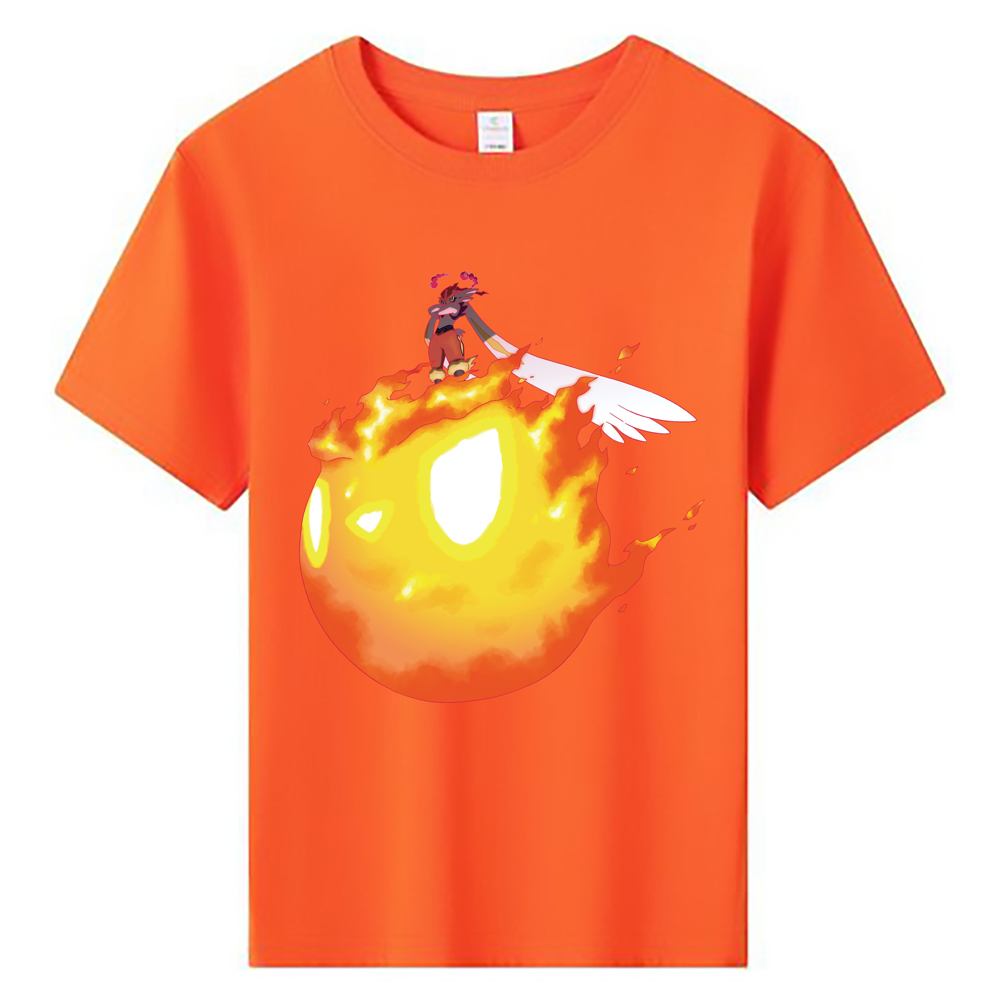 （画像用） ポケットモンスター Pokémon 綿100％キッズTシャツ（フロントプリント）