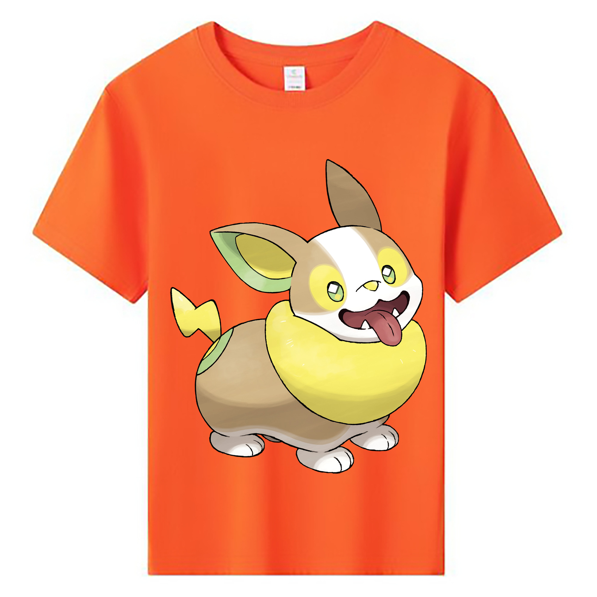 （画像用） ポケットモンスター Pokémon 綿100％キッズTシャツ（フロントプリント）