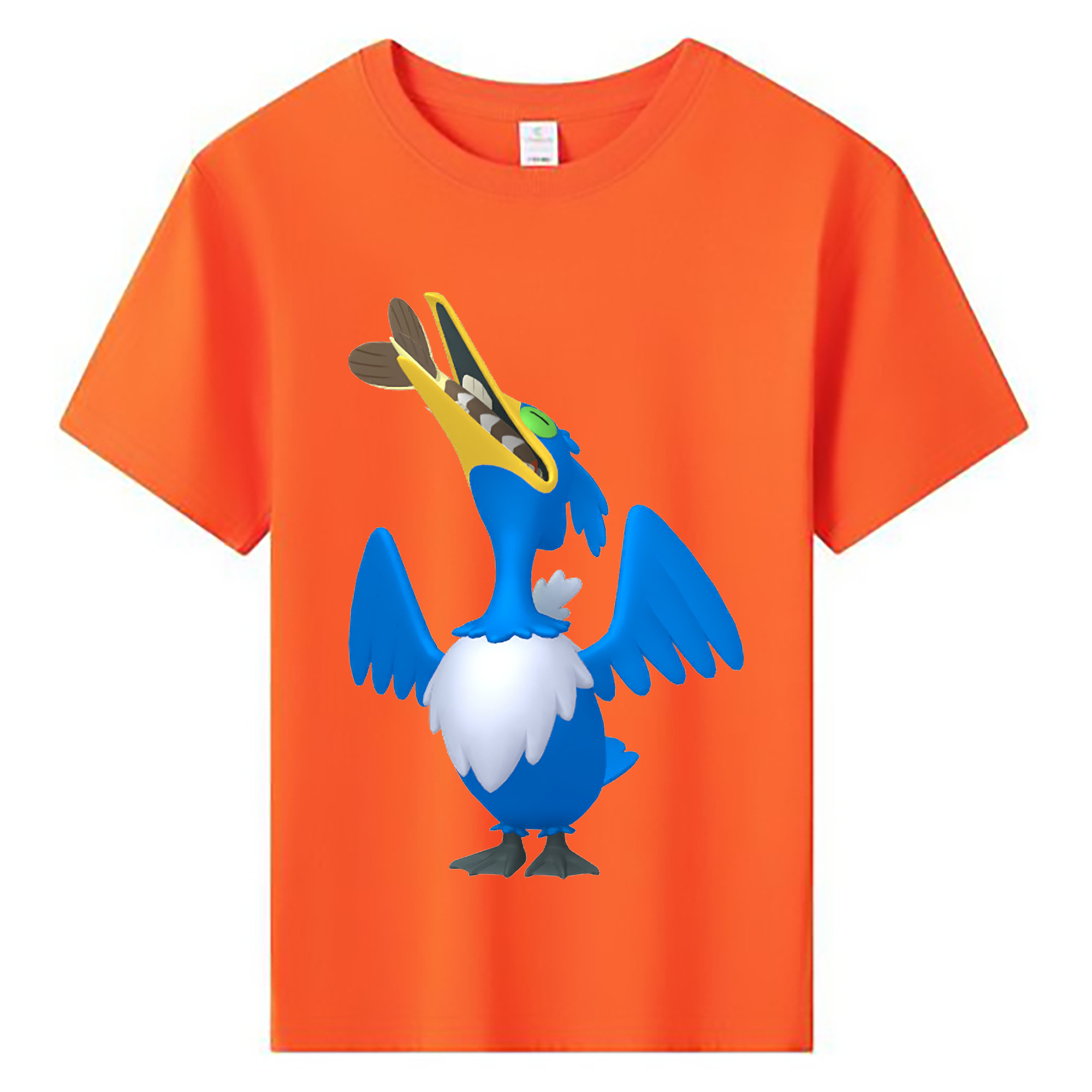 （画像用） ポケットモンスター Pokémon 綿100％キッズTシャツ（フロントプリント）