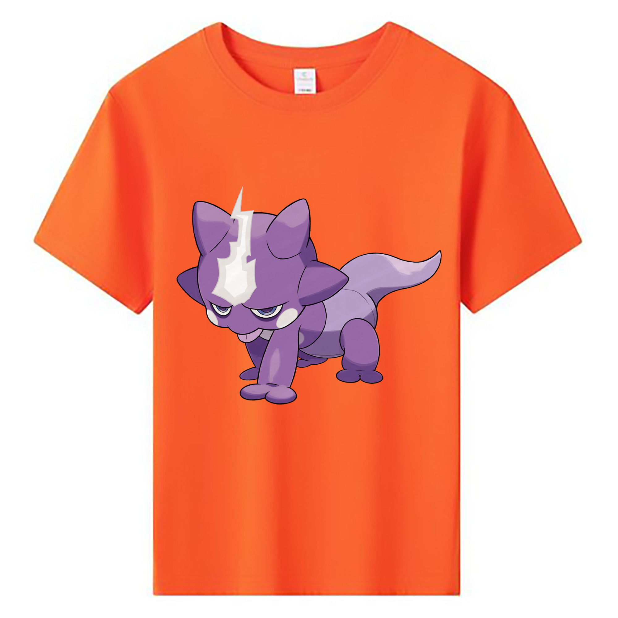 （画像用） ポケットモンスター Pokémon 綿100％キッズTシャツ（フロントプリント）