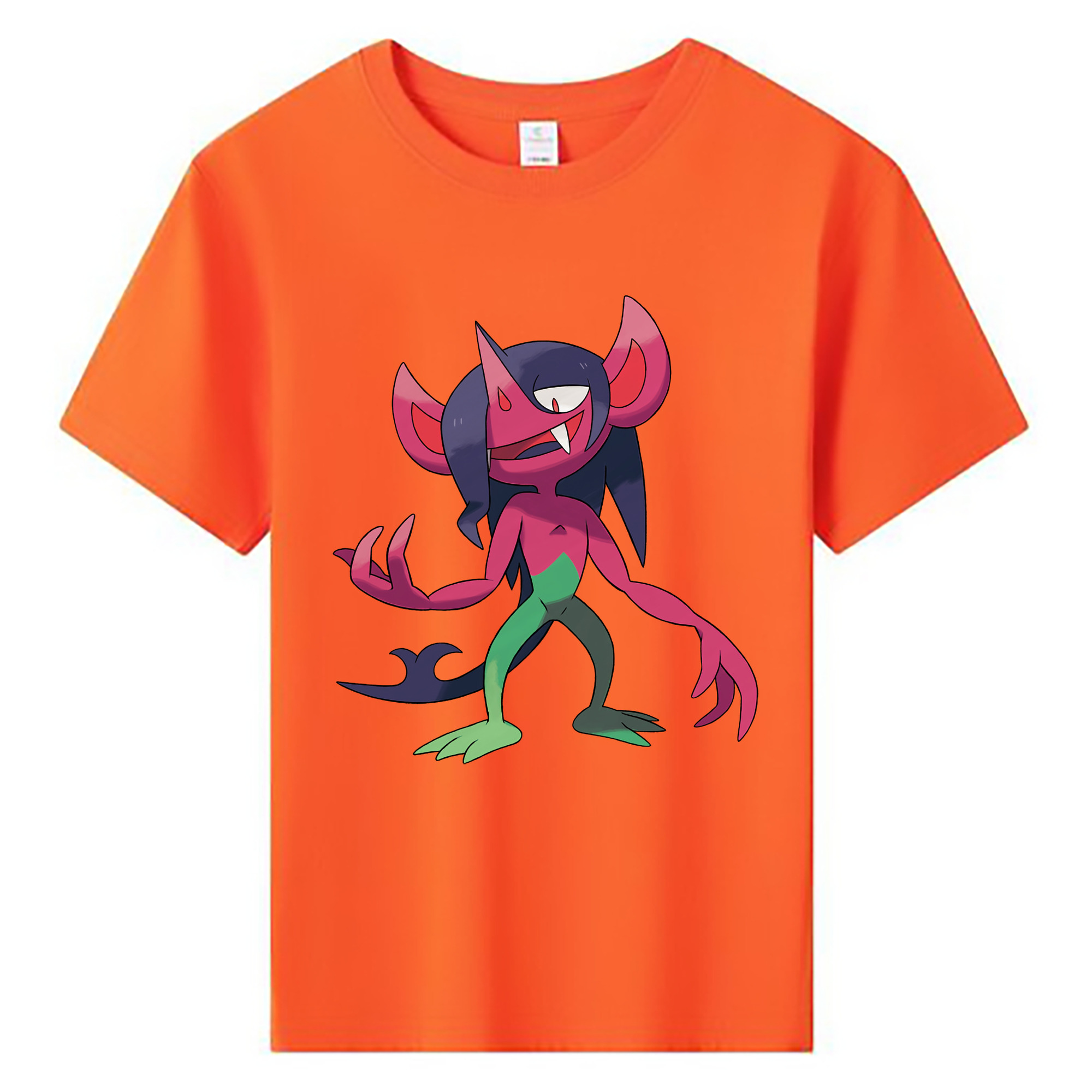 （画像用） ポケットモンスター Pokémon 綿100％キッズTシャツ（フロントプリント）