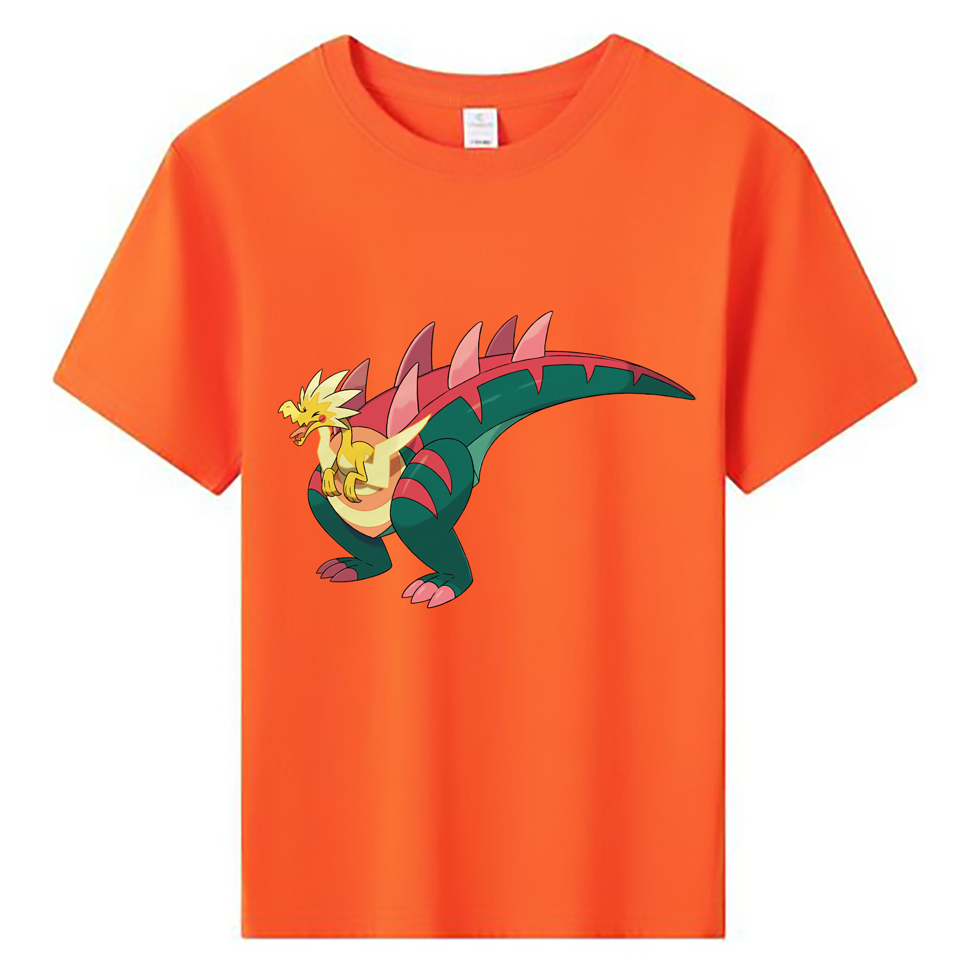 （画像用） ポケットモンスター Pokémon 綿100％キッズTシャツ（フロントプリント）