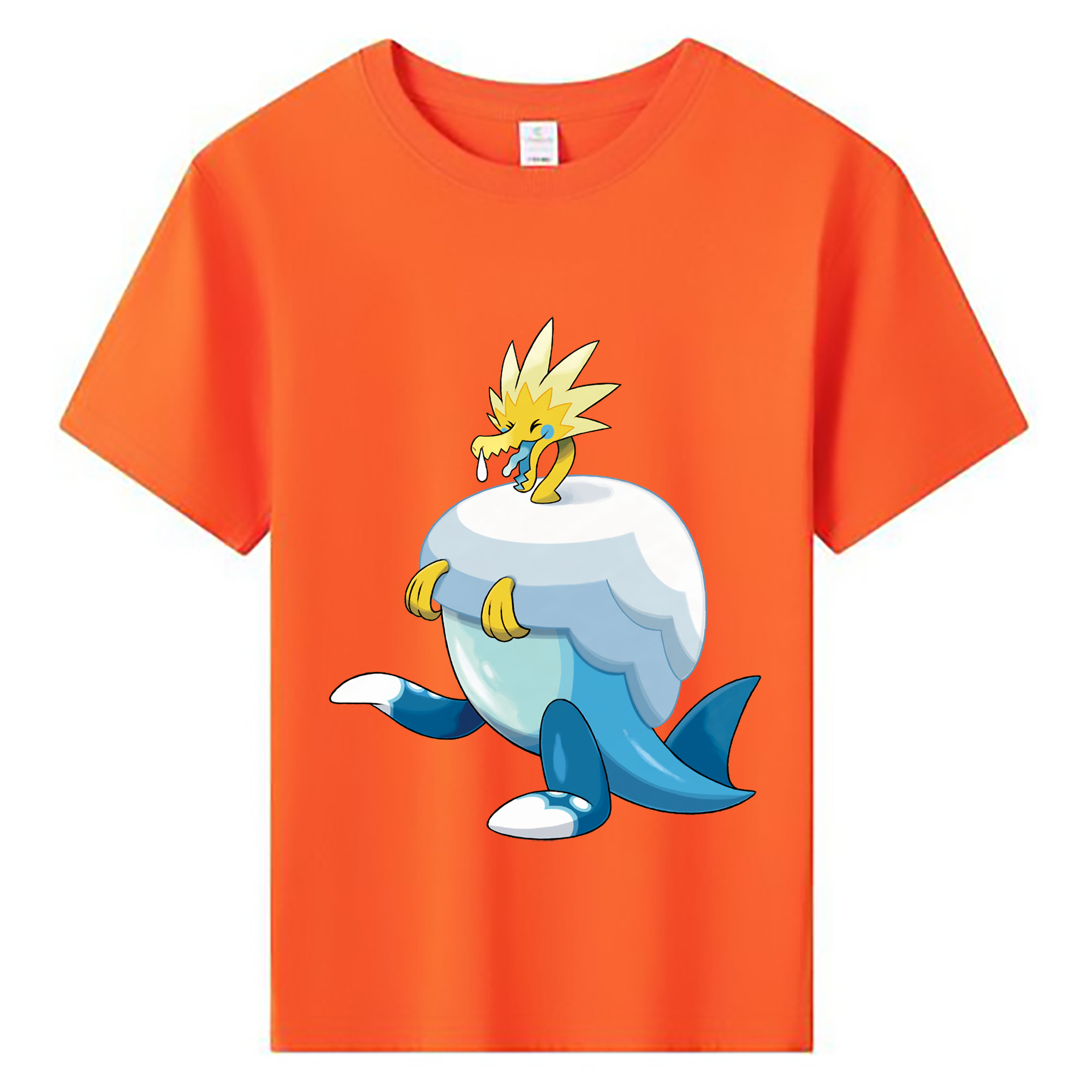 （画像用） ポケットモンスター Pokémon 綿100％キッズTシャツ（フロントプリント）