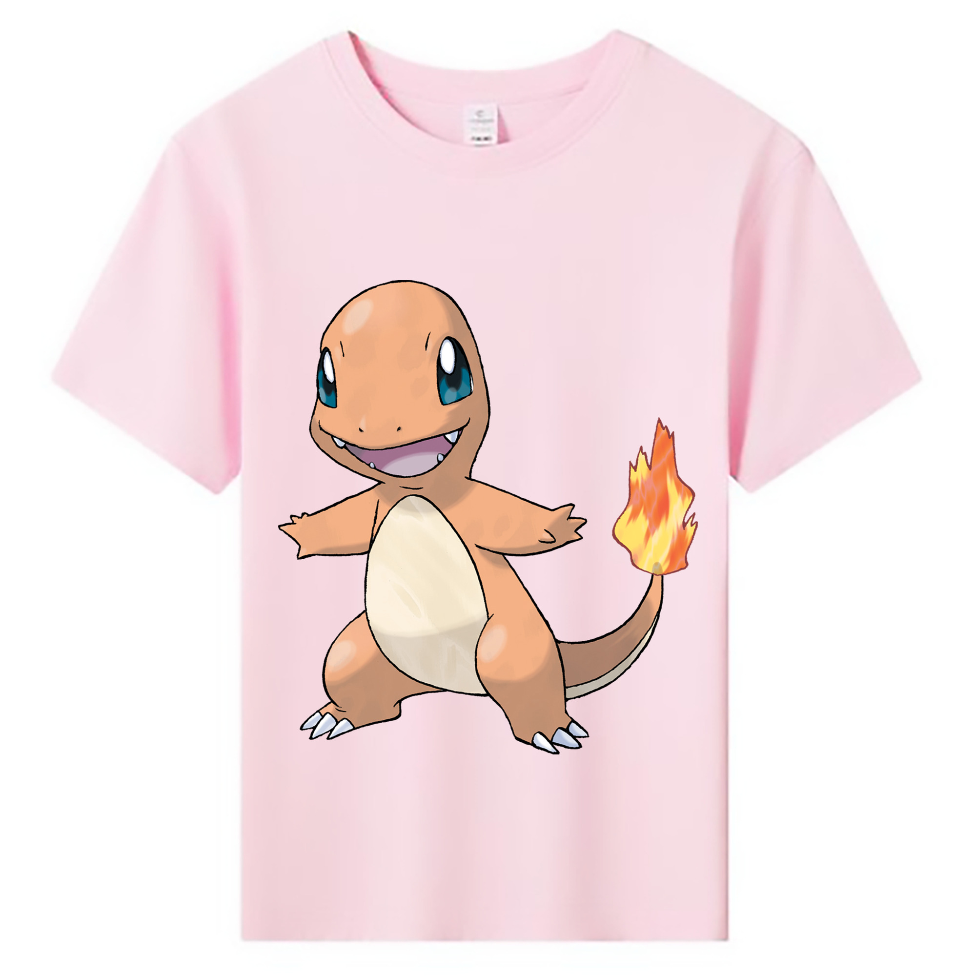 （画像用） ポケットモンスター Pokémon 綿100％キッズTシャツ（フロントプリント）
