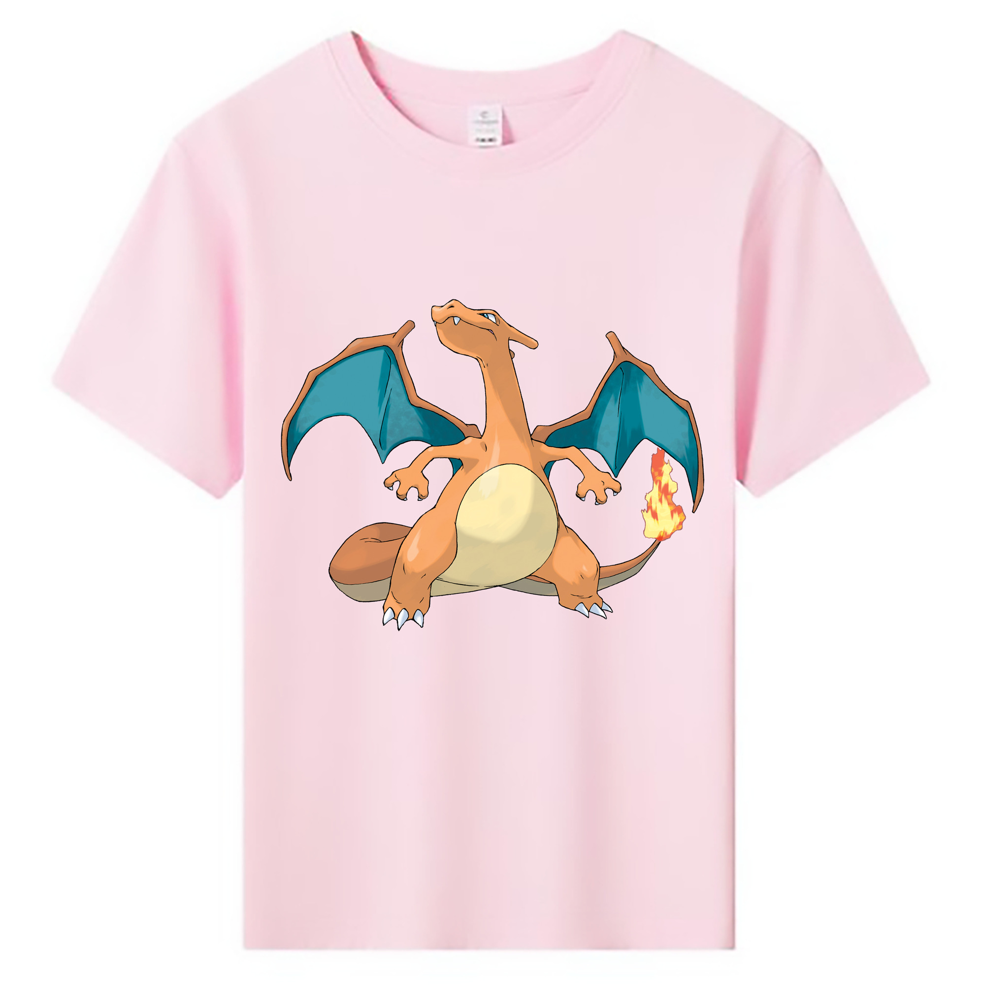 （画像用） ポケットモンスター Pokémon 綿100％キッズTシャツ（フロントプリント）