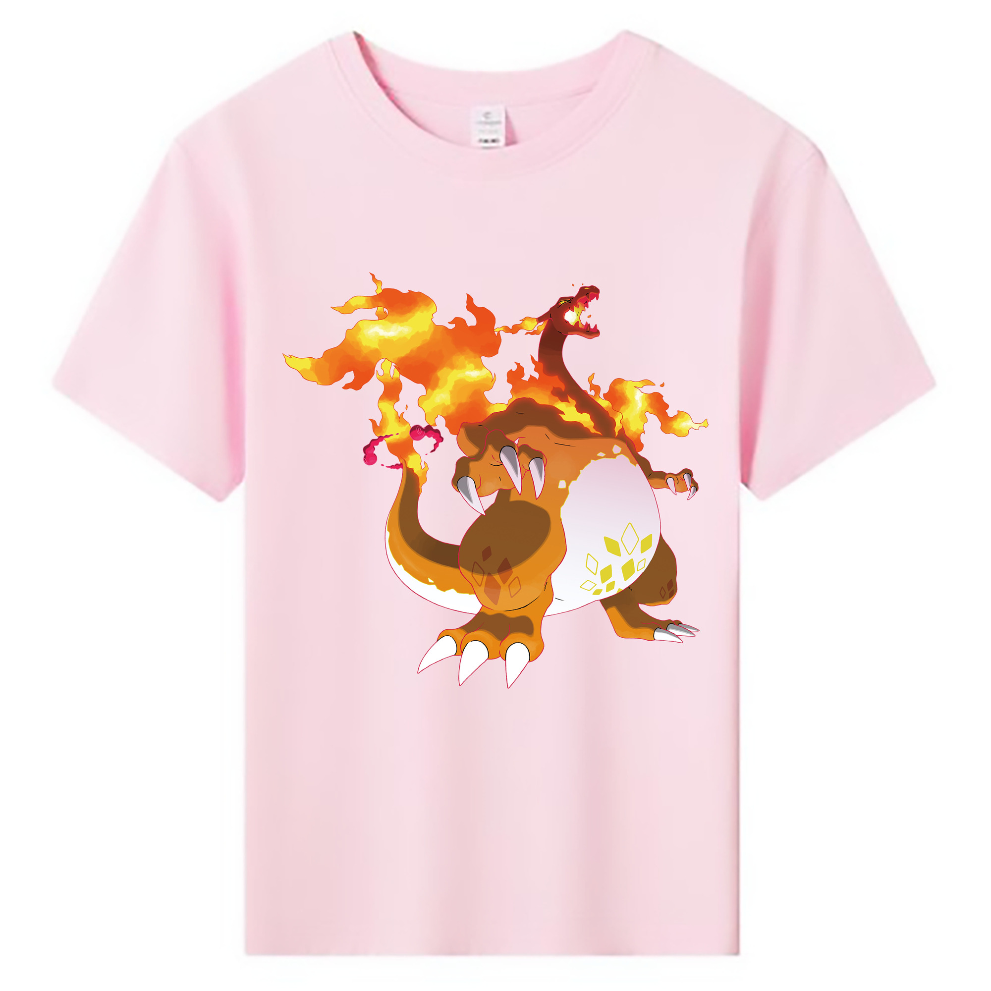 （画像用） ポケットモンスター Pokémon 綿100％キッズTシャツ（フロントプリント）