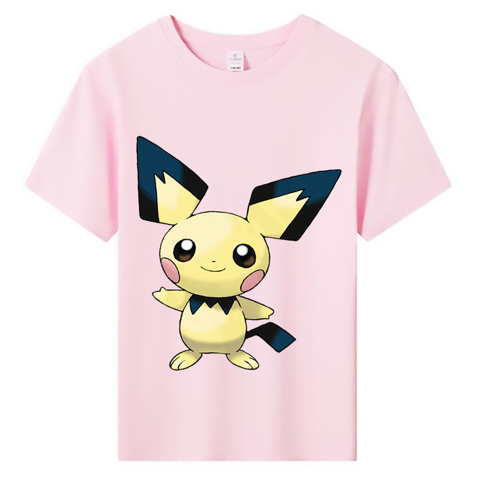 （画像用） ポケットモンスター Pokémon 綿100％キッズTシャツ（フロントプリント）