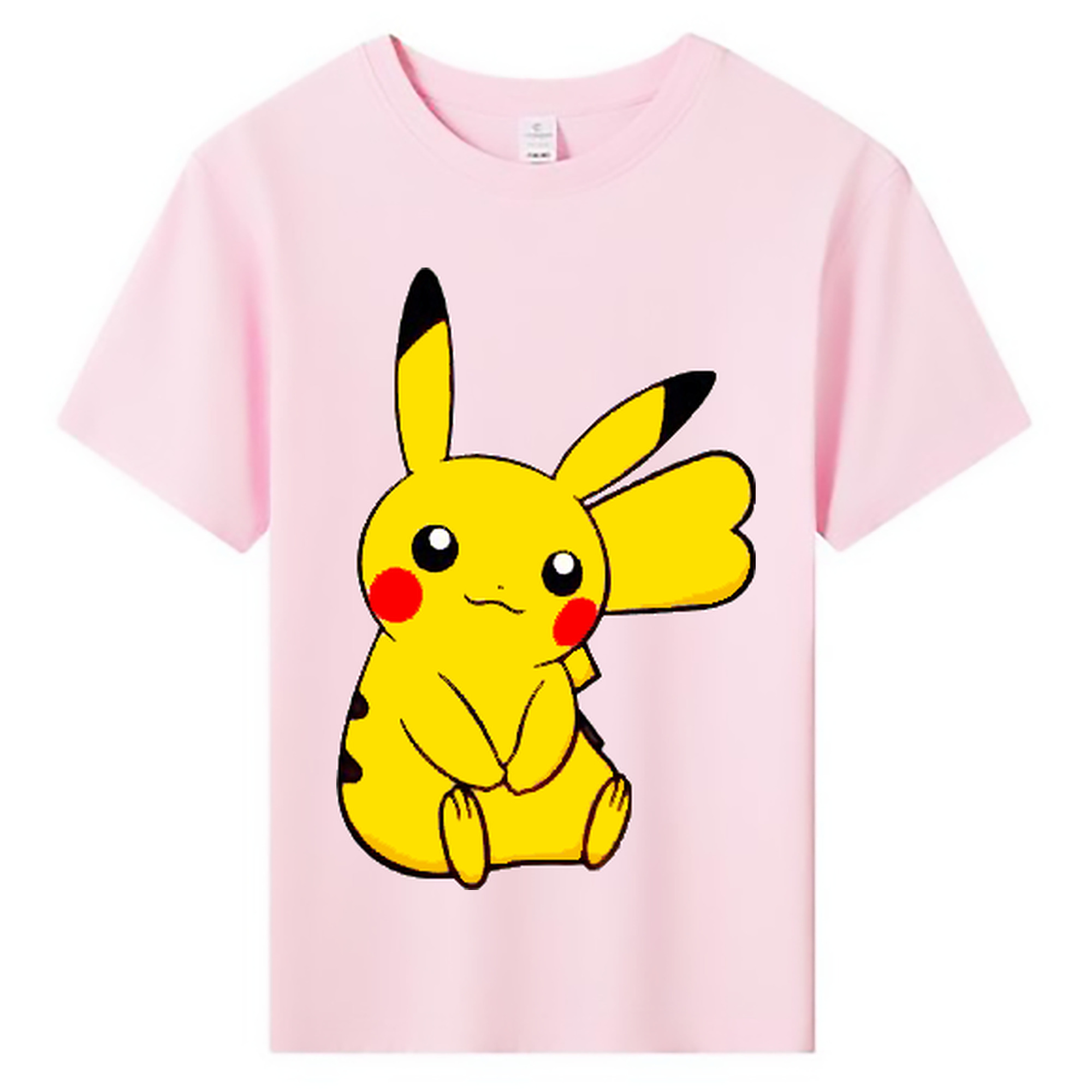 （画像用） ポケットモンスター Pokémon 綿100％キッズTシャツ（フロントプリント）