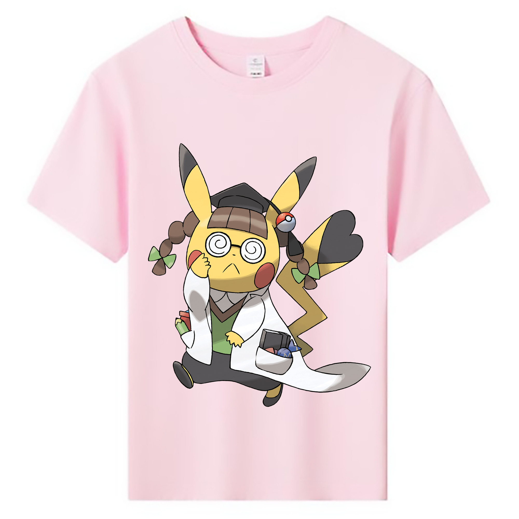 （画像用） ポケットモンスター Pokémon 綿100％キッズTシャツ（フロントプリント）