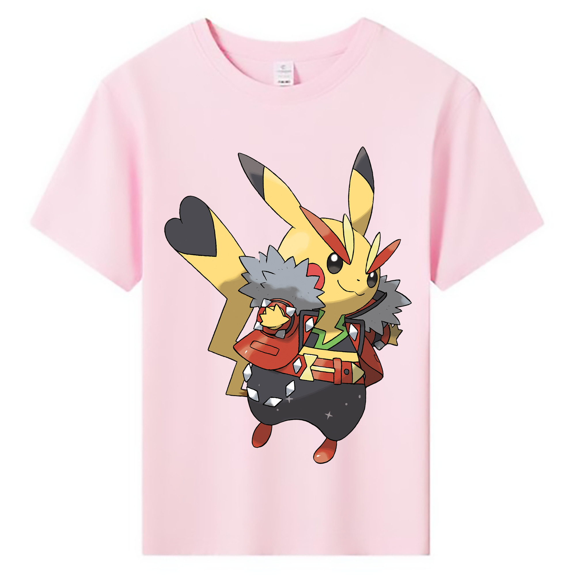 （画像用） ポケットモンスター Pokémon 綿100％キッズTシャツ（フロントプリント）