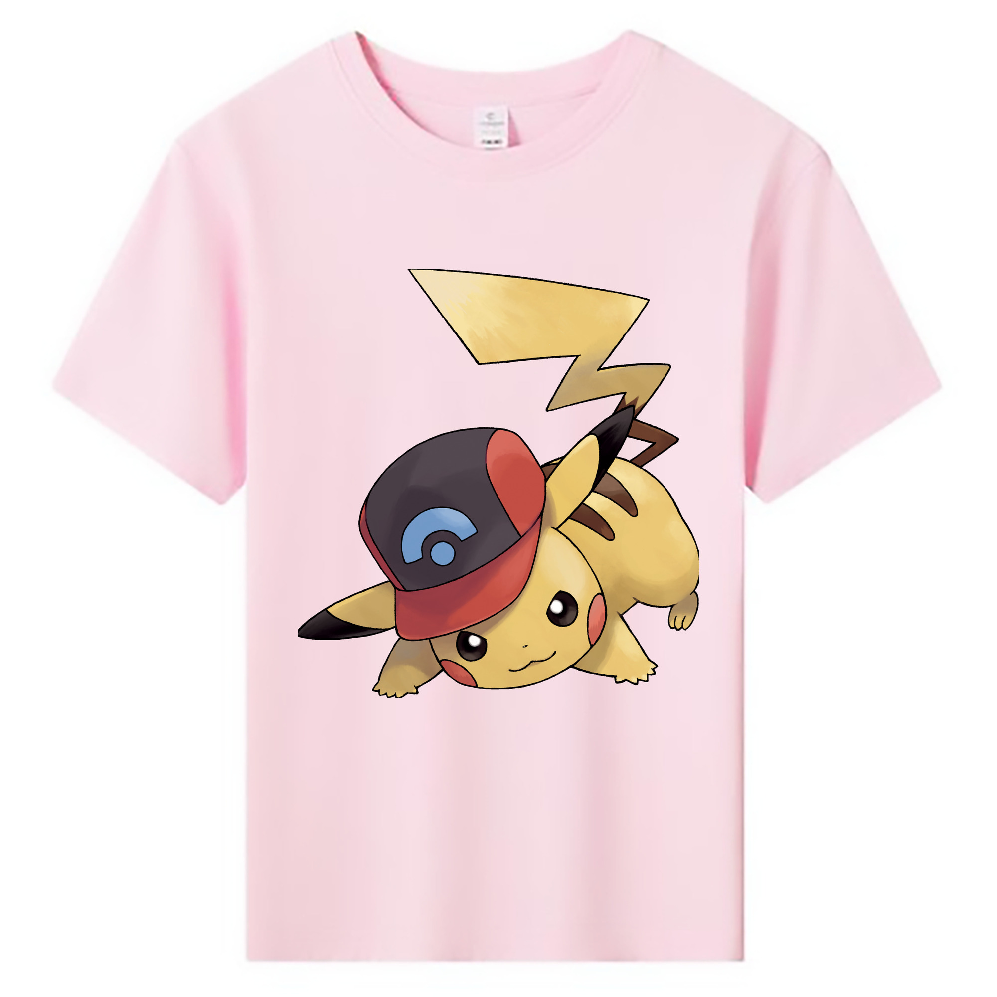 （画像用） ポケットモンスター Pokémon 綿100％キッズTシャツ（フロントプリント）