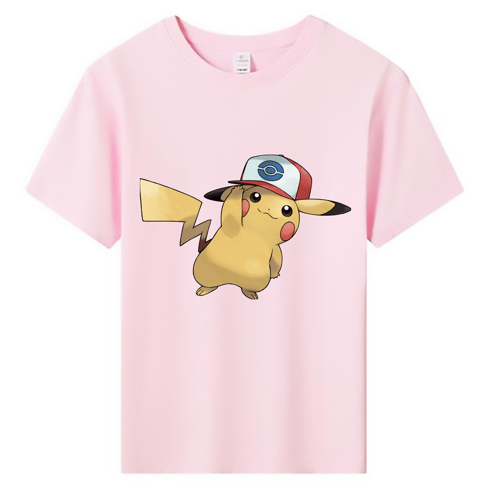 （画像用） ポケットモンスター Pokémon 綿100％キッズTシャツ（フロントプリント）