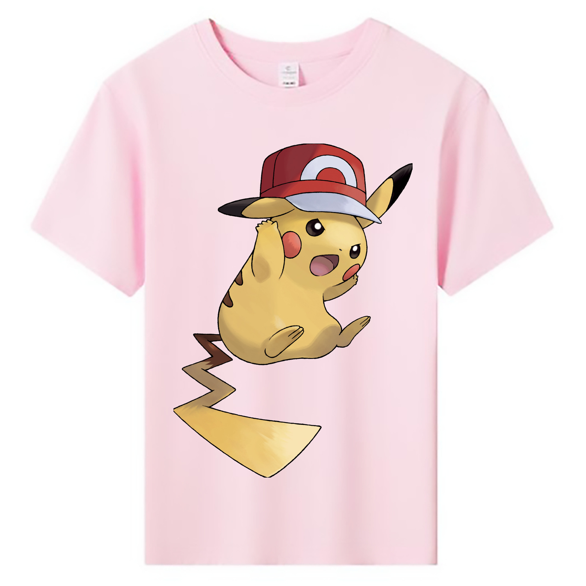 （画像用） ポケットモンスター Pokémon 綿100％キッズTシャツ（フロントプリント）