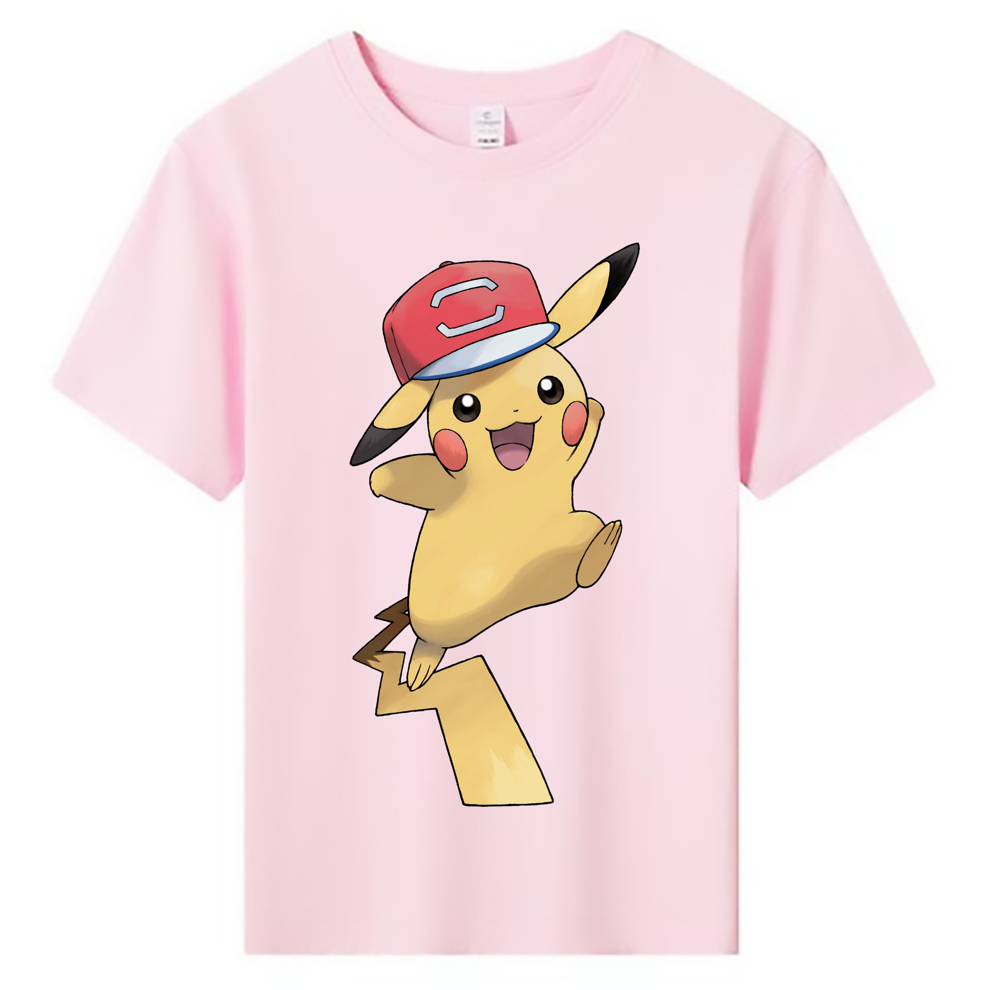 （画像用） ポケットモンスター Pokémon 綿100％キッズTシャツ（フロントプリント）