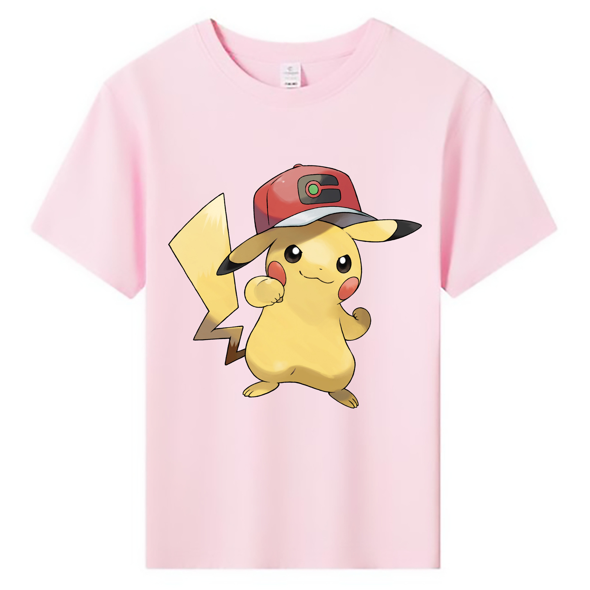 （画像用） ポケットモンスター Pokémon 綿100％キッズTシャツ（フロントプリント）