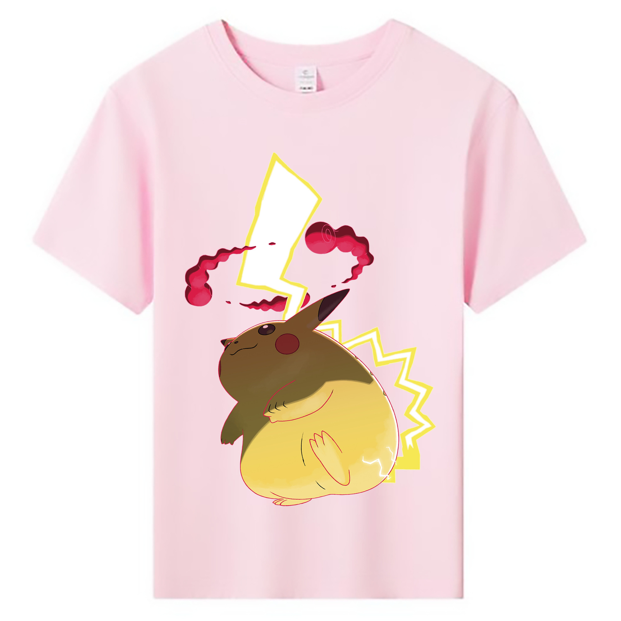 （画像用） ポケットモンスター Pokémon 綿100％キッズTシャツ（フロントプリント）