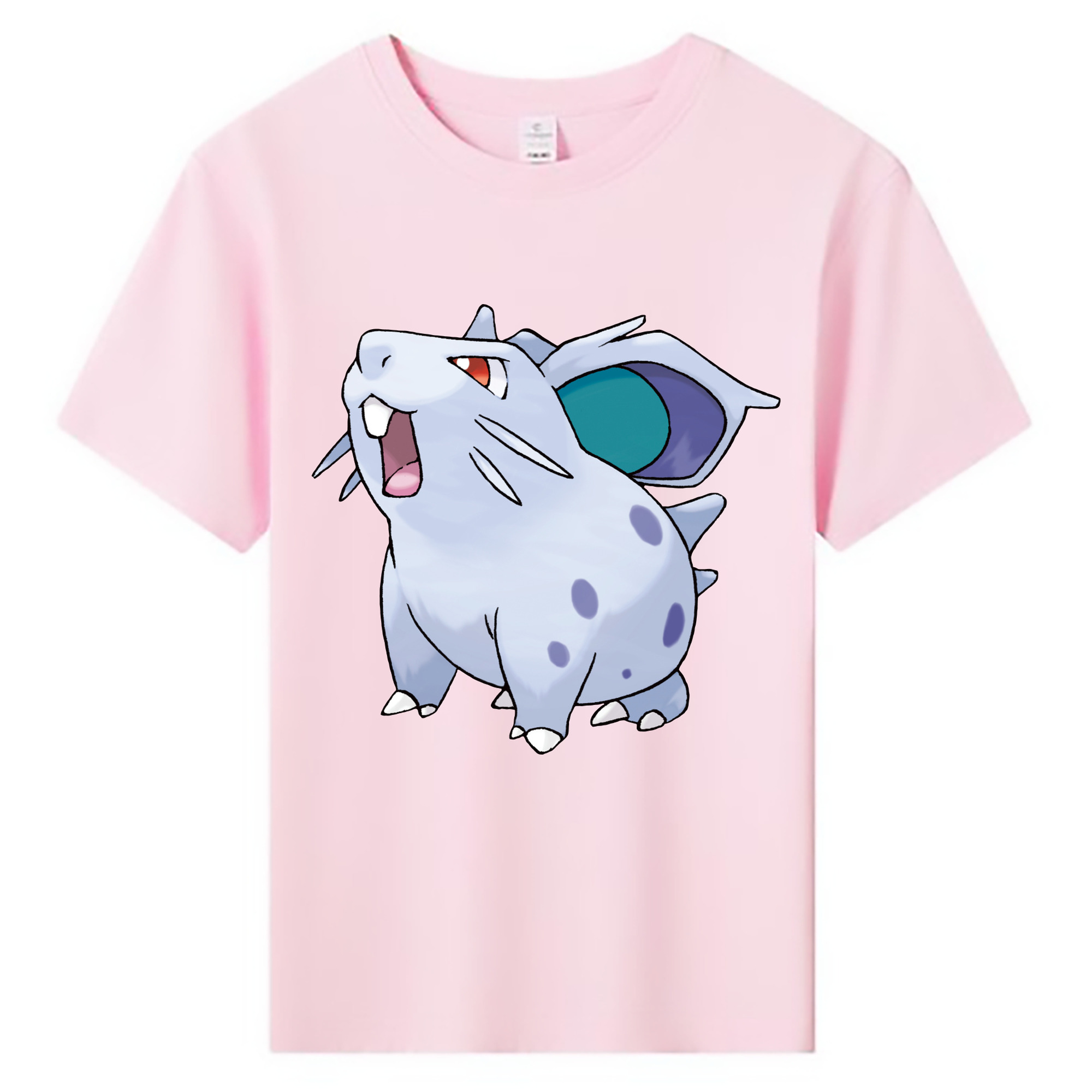 （画像用） ポケットモンスター Pokémon 綿100％キッズTシャツ（フロントプリント）