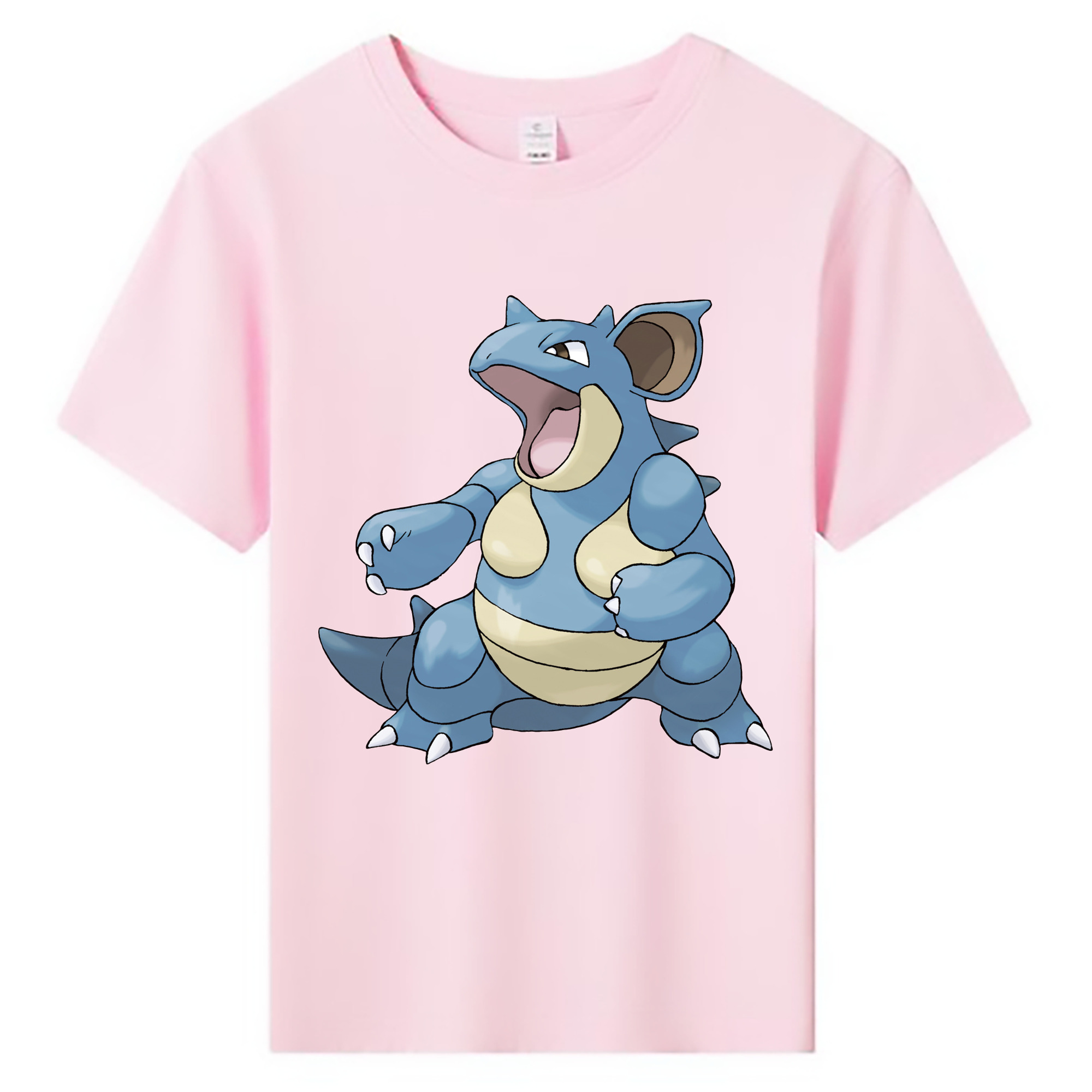 （画像用） ポケットモンスター Pokémon 綿100％キッズTシャツ（フロントプリント）