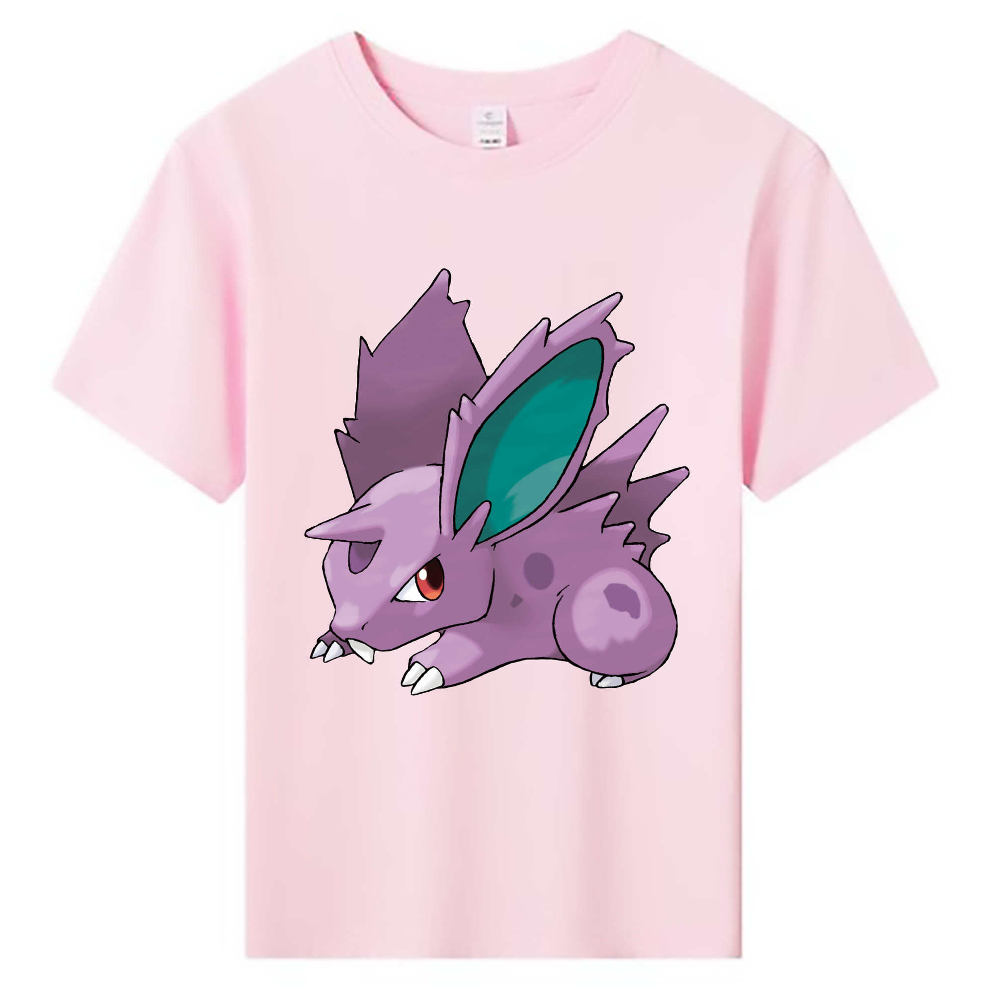 （画像用） ポケットモンスター Pokémon 綿100％キッズTシャツ（フロントプリント）