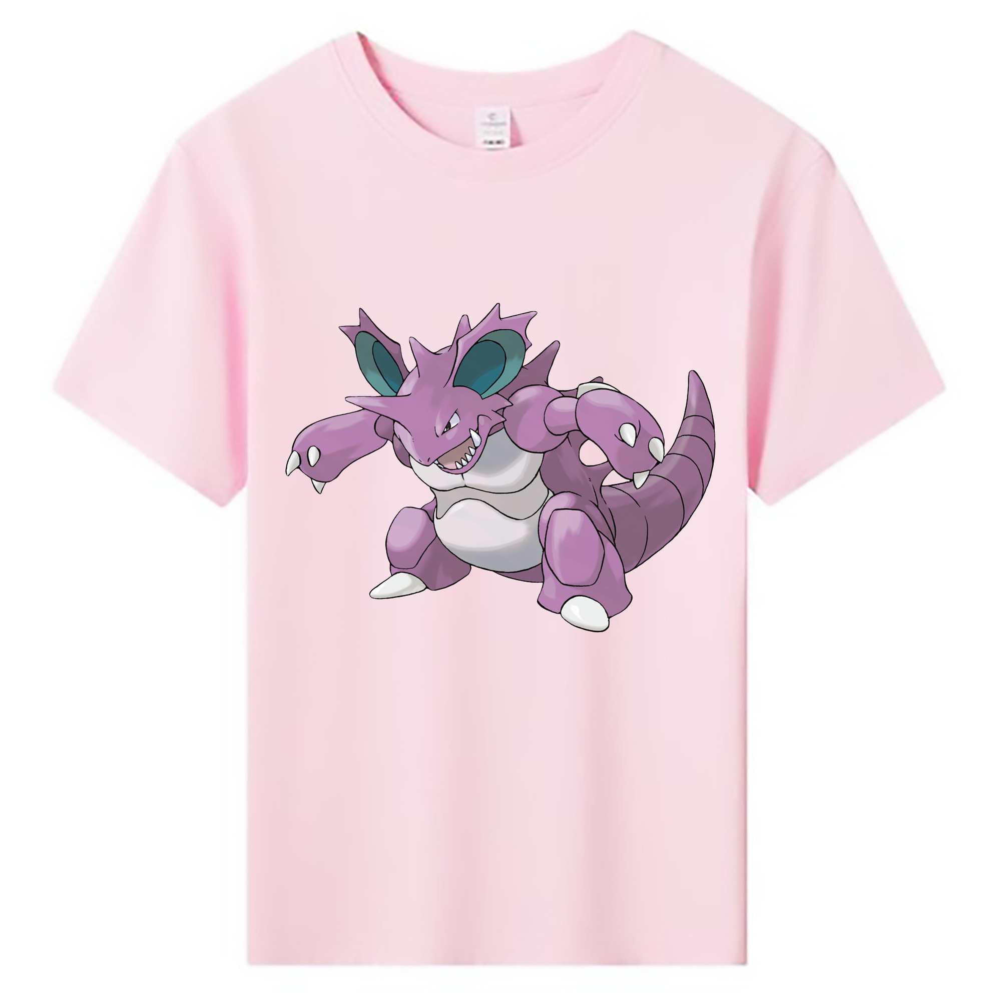 （画像用） ポケットモンスター Pokémon 綿100％キッズTシャツ（フロントプリント）
