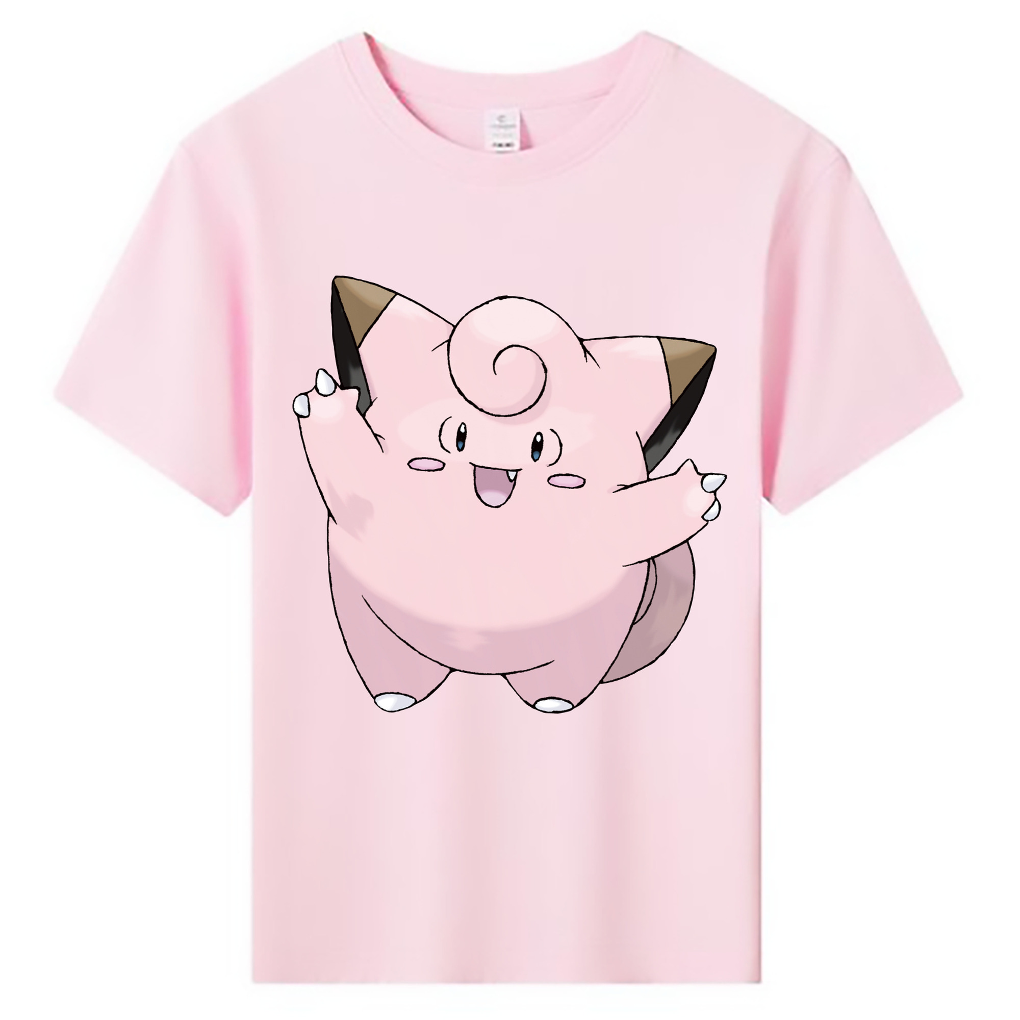 （画像用） ポケットモンスター Pokémon 綿100％キッズTシャツ（フロントプリント）