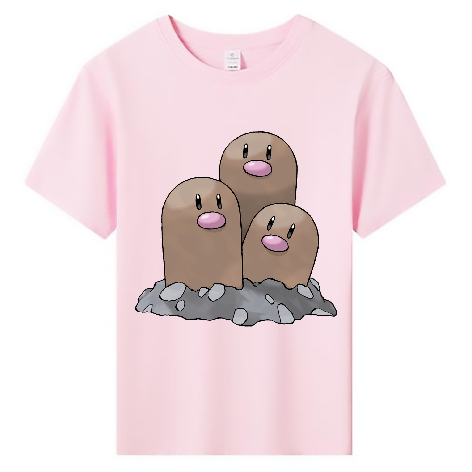 （画像用） ポケットモンスター Pokémon 綿100％キッズTシャツ（フロントプリント）