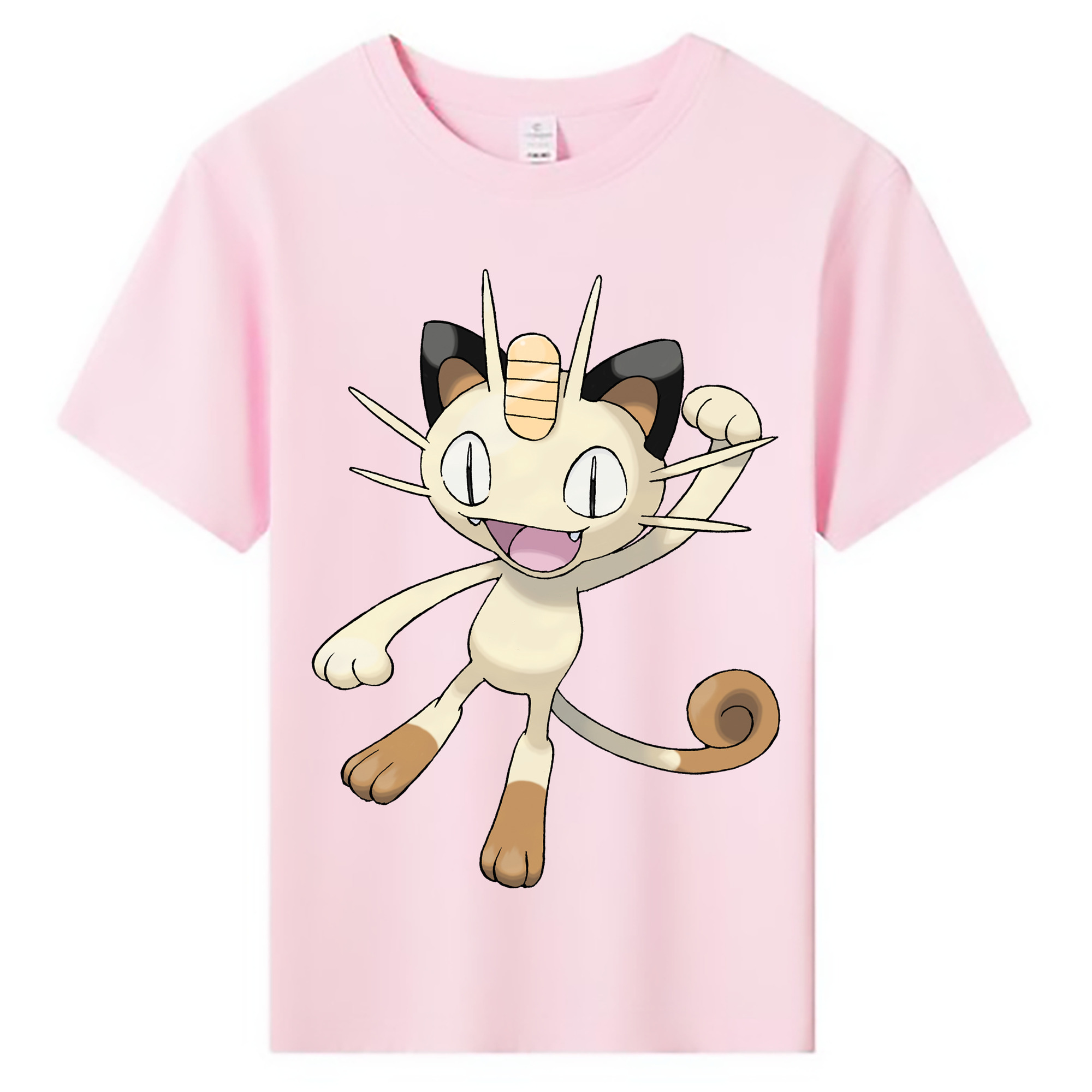 （画像用） ポケットモンスター Pokémon 綿100％キッズTシャツ（フロントプリント）