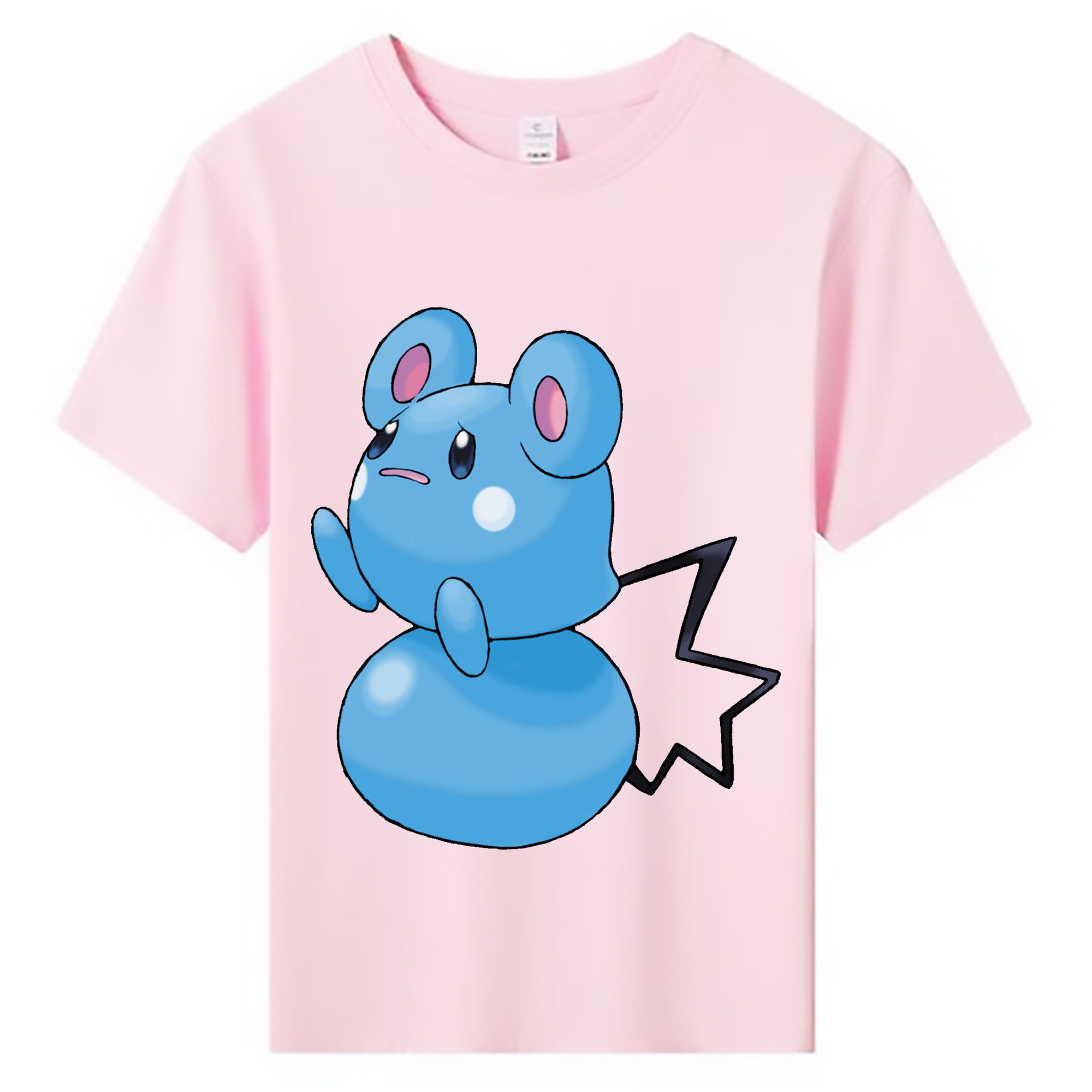 （画像用） ポケットモンスター Pokémon 綿100％キッズTシャツ（フロントプリント）
