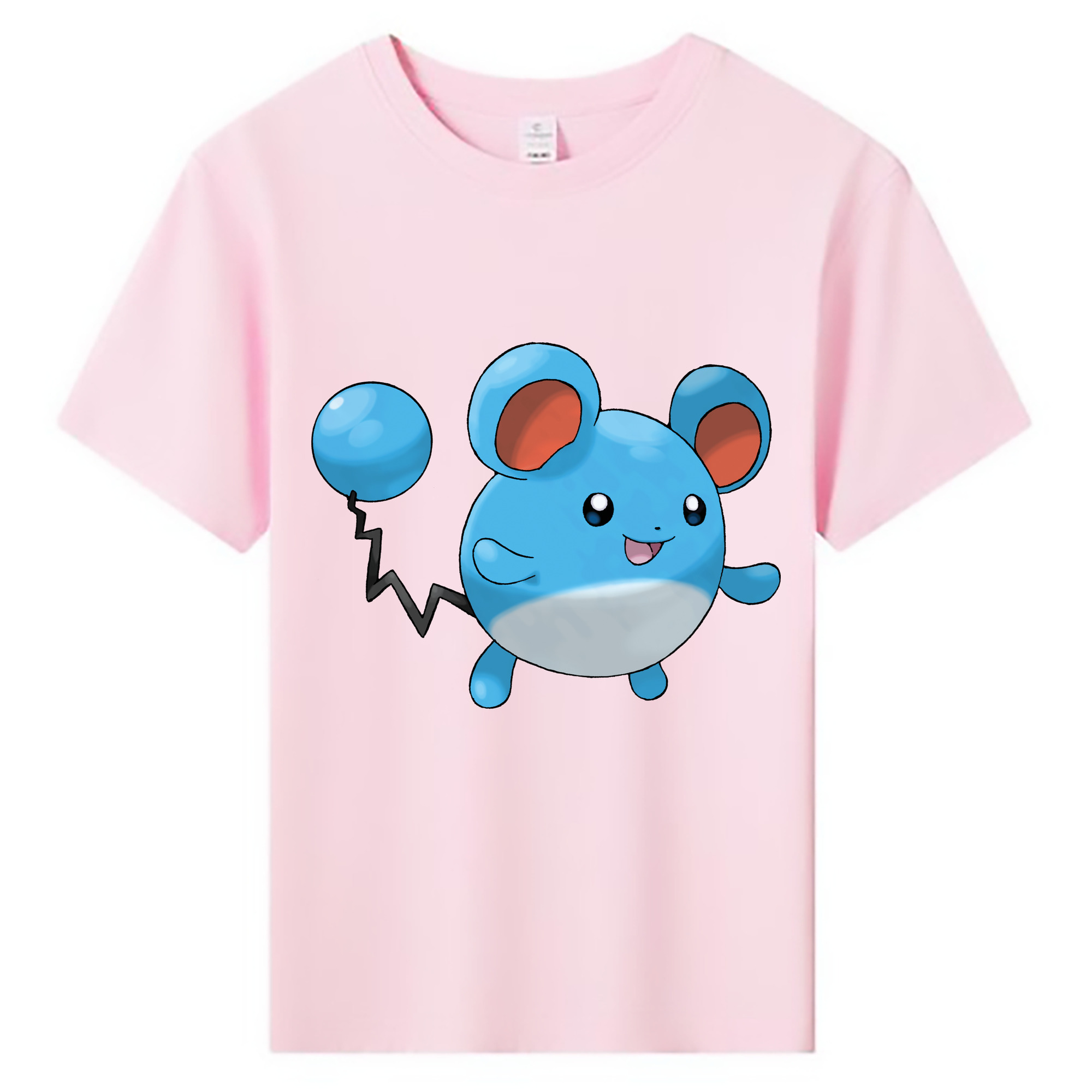 （画像用） ポケットモンスター Pokémon 綿100％キッズTシャツ（フロントプリント）