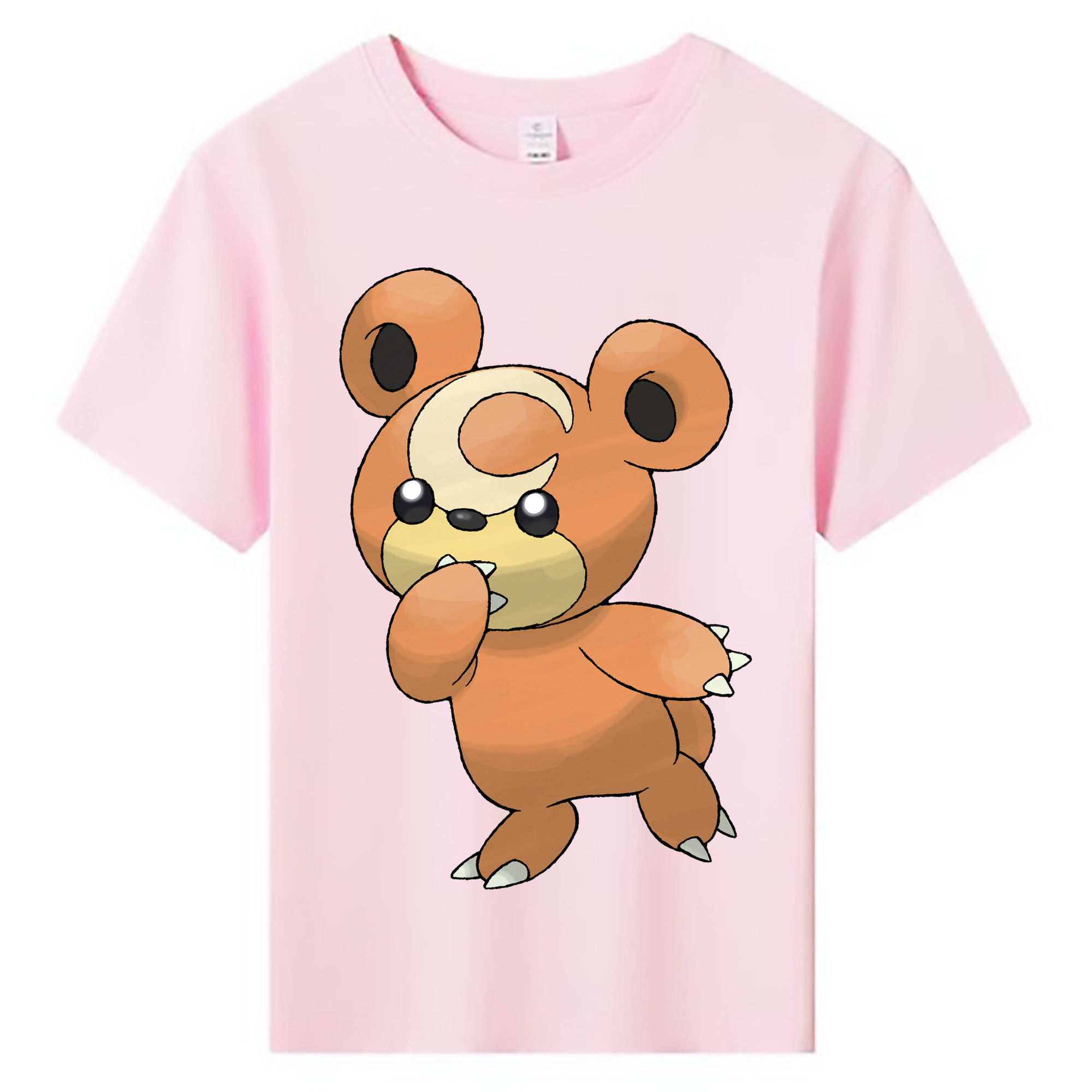 （画像用） ポケットモンスター Pokémon 綿100％キッズTシャツ（フロントプリント）