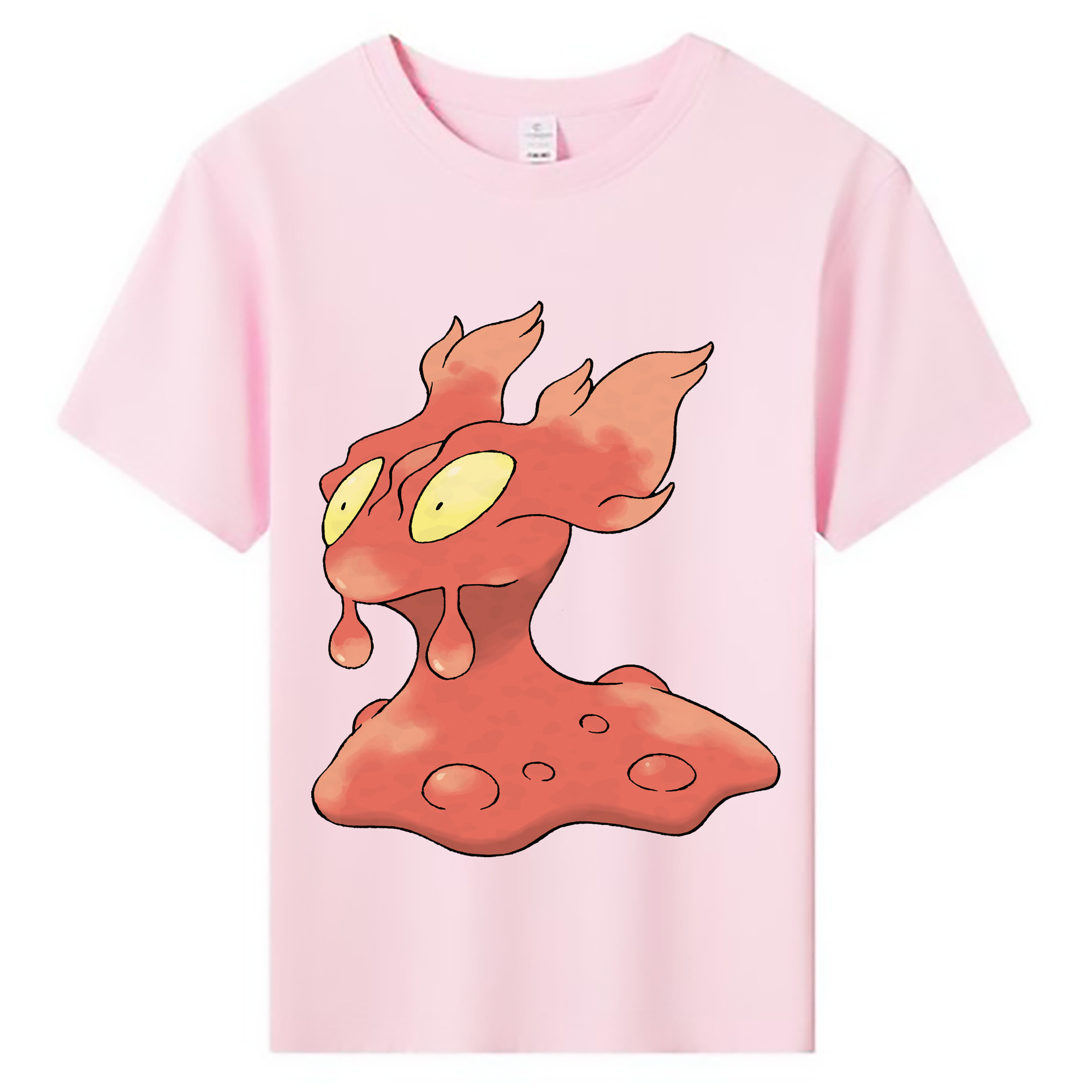 （画像用） ポケットモンスター Pokémon 綿100％キッズTシャツ（フロントプリント）