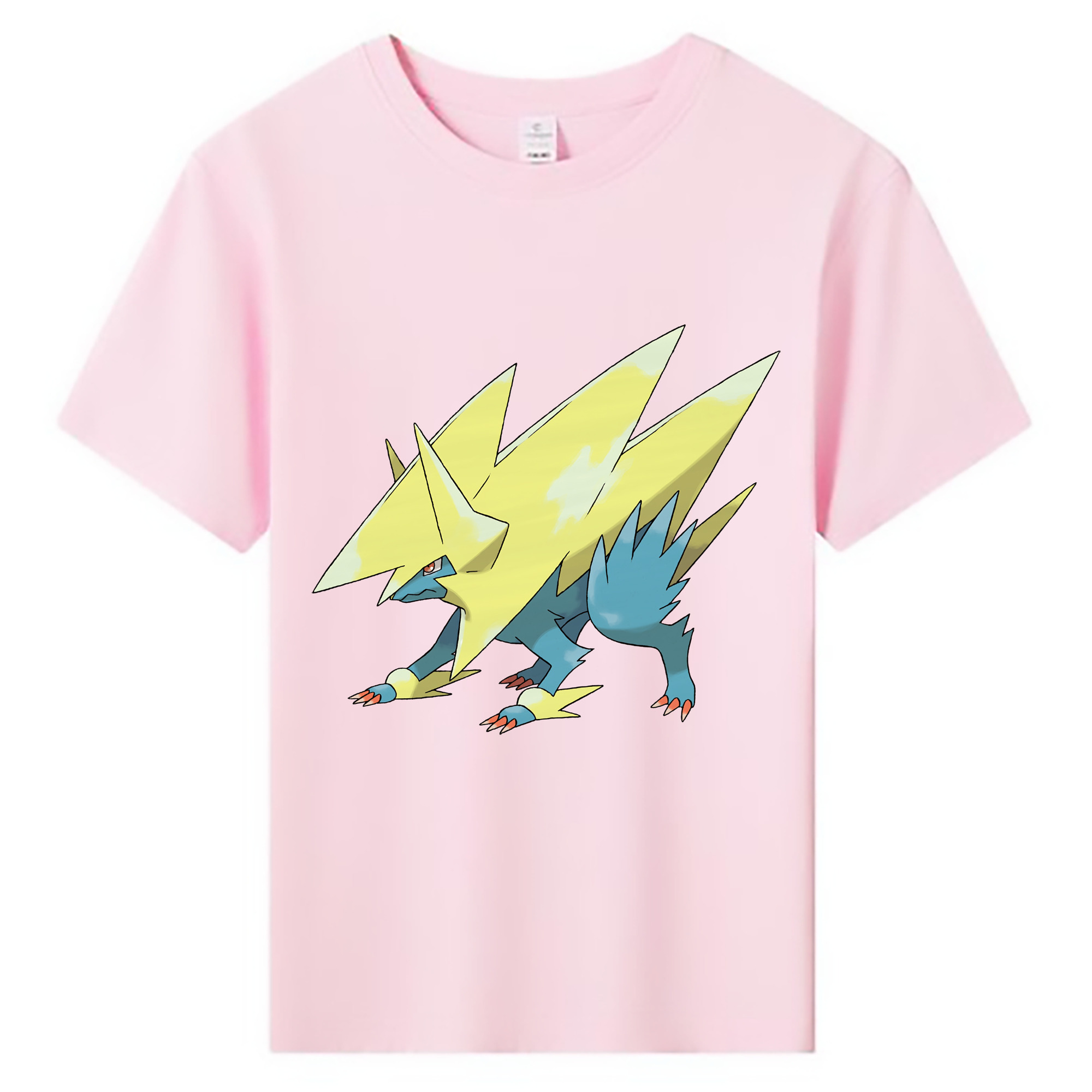 （画像用） ポケットモンスター Pokémon 綿100％キッズTシャツ（フロントプリント）