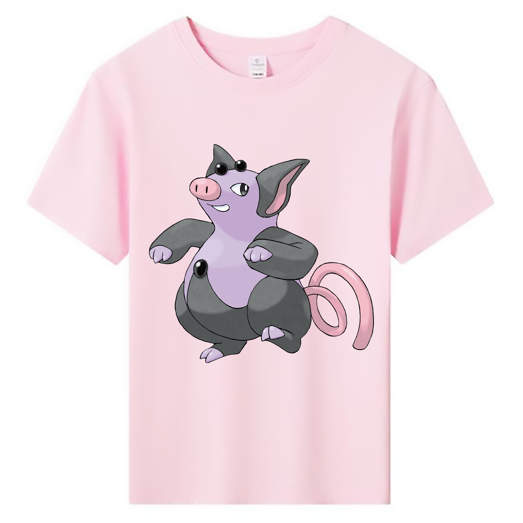 （画像用） ポケットモンスター Pokémon 綿100％キッズTシャツ（フロントプリント）
