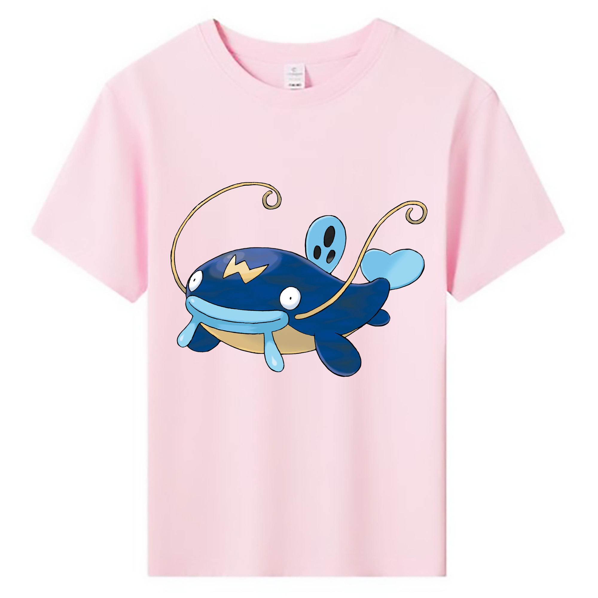（画像用） ポケットモンスター Pokémon 綿100％キッズTシャツ（フロントプリント）