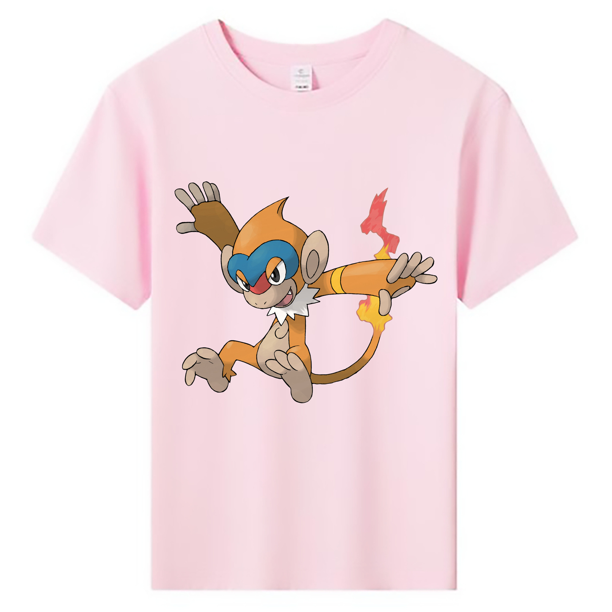 （画像用） ポケットモンスター Pokémon 綿100％キッズTシャツ（フロントプリント）