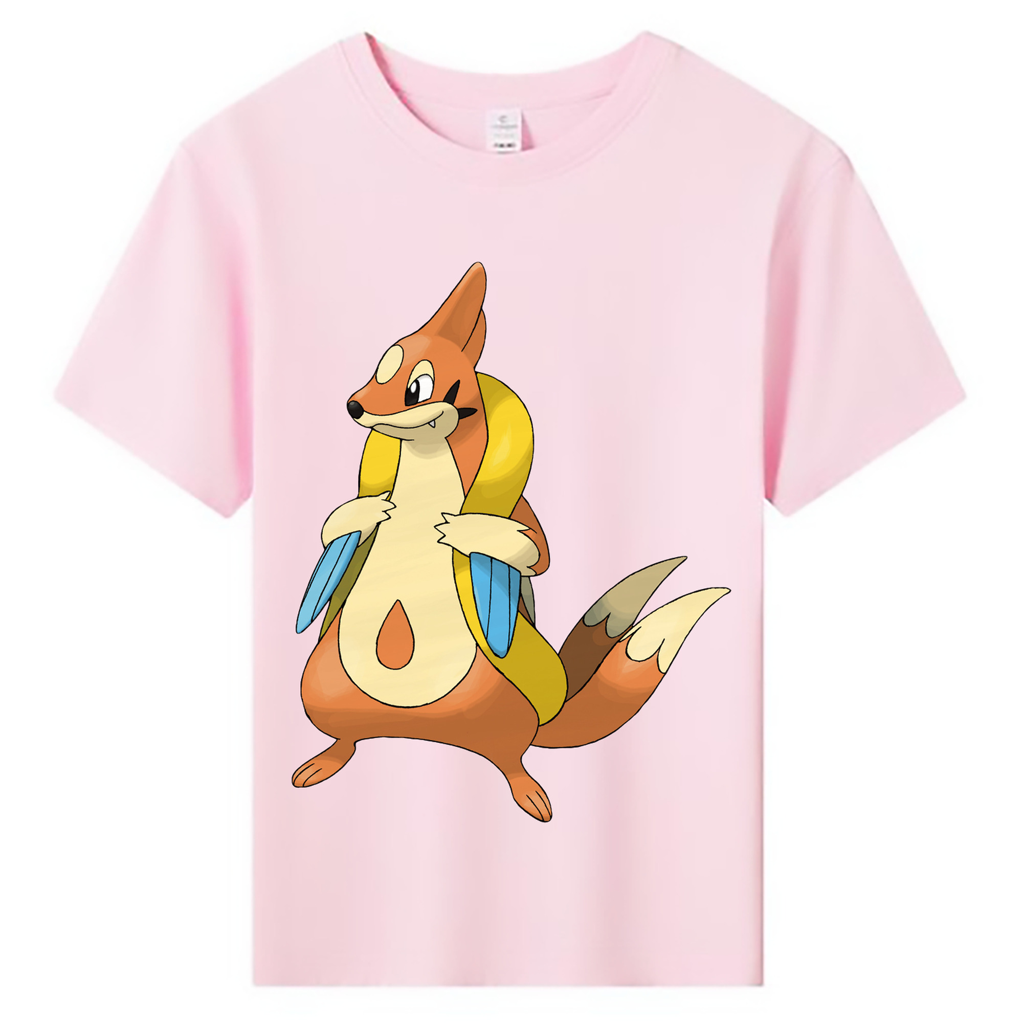 （画像用） ポケットモンスター Pokémon 綿100％キッズTシャツ（フロントプリント）