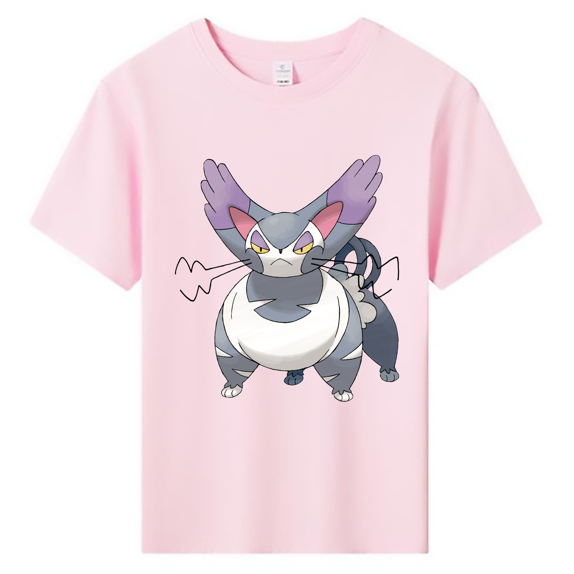 （画像用） ポケットモンスター Pokémon 綿100％キッズTシャツ（フロントプリント）