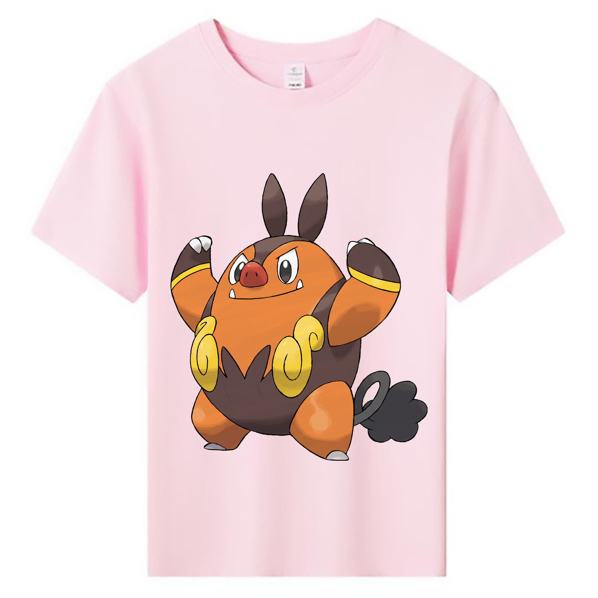 （画像用） ポケットモンスター Pokémon 綿100％キッズTシャツ（フロントプリント）