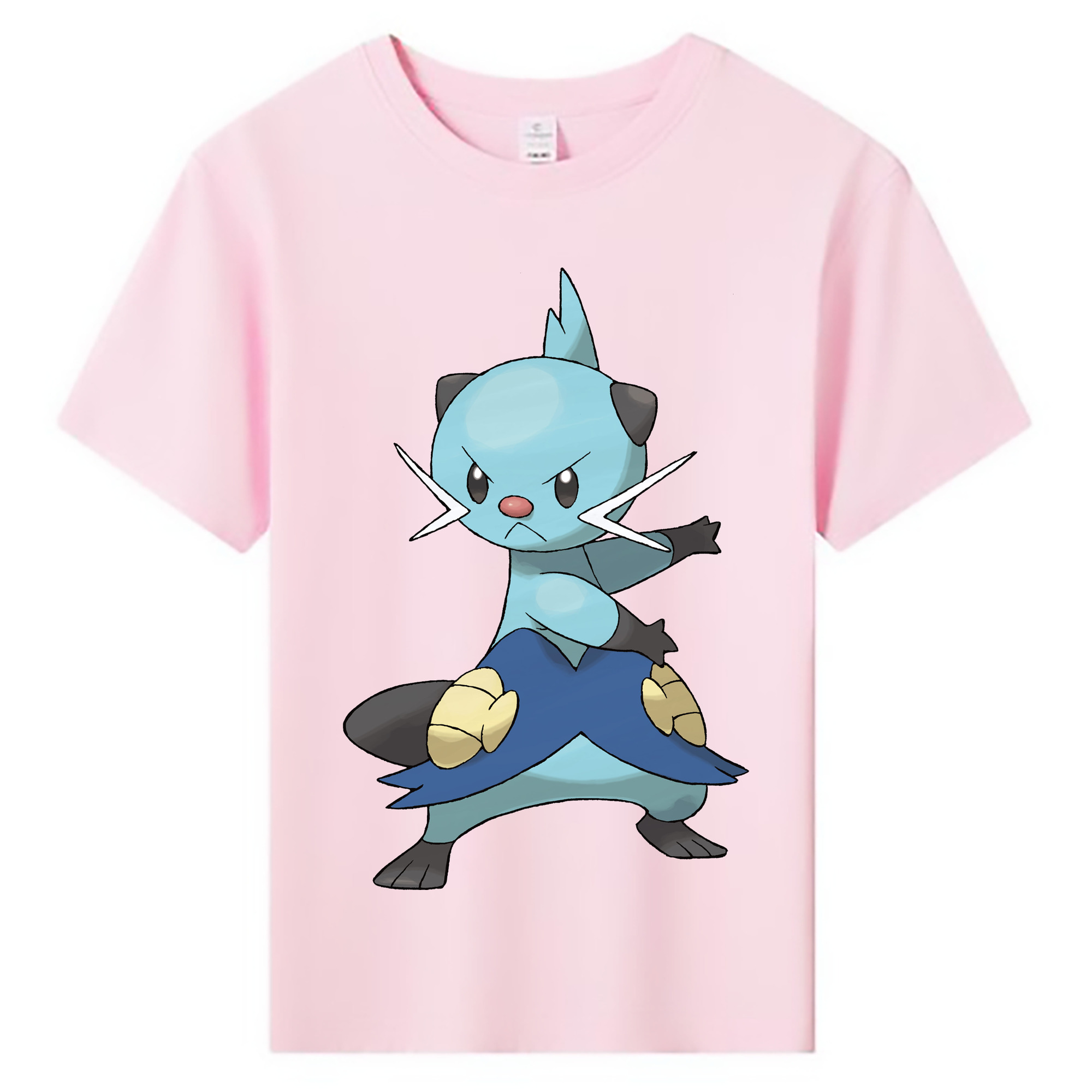 （画像用） ポケットモンスター Pokémon 綿100％キッズTシャツ（フロントプリント）