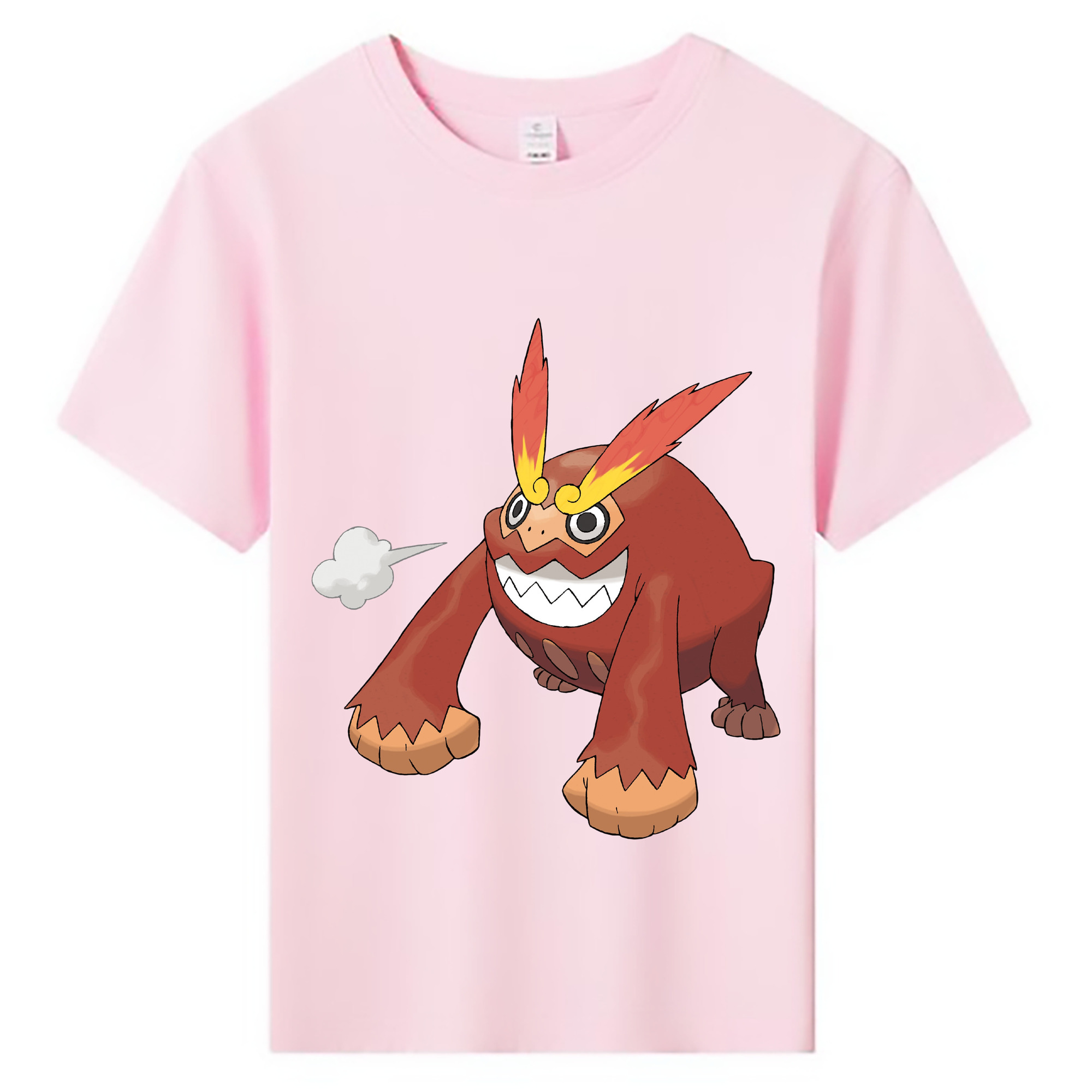 （画像用） ポケットモンスター Pokémon 綿100％キッズTシャツ（フロントプリント）