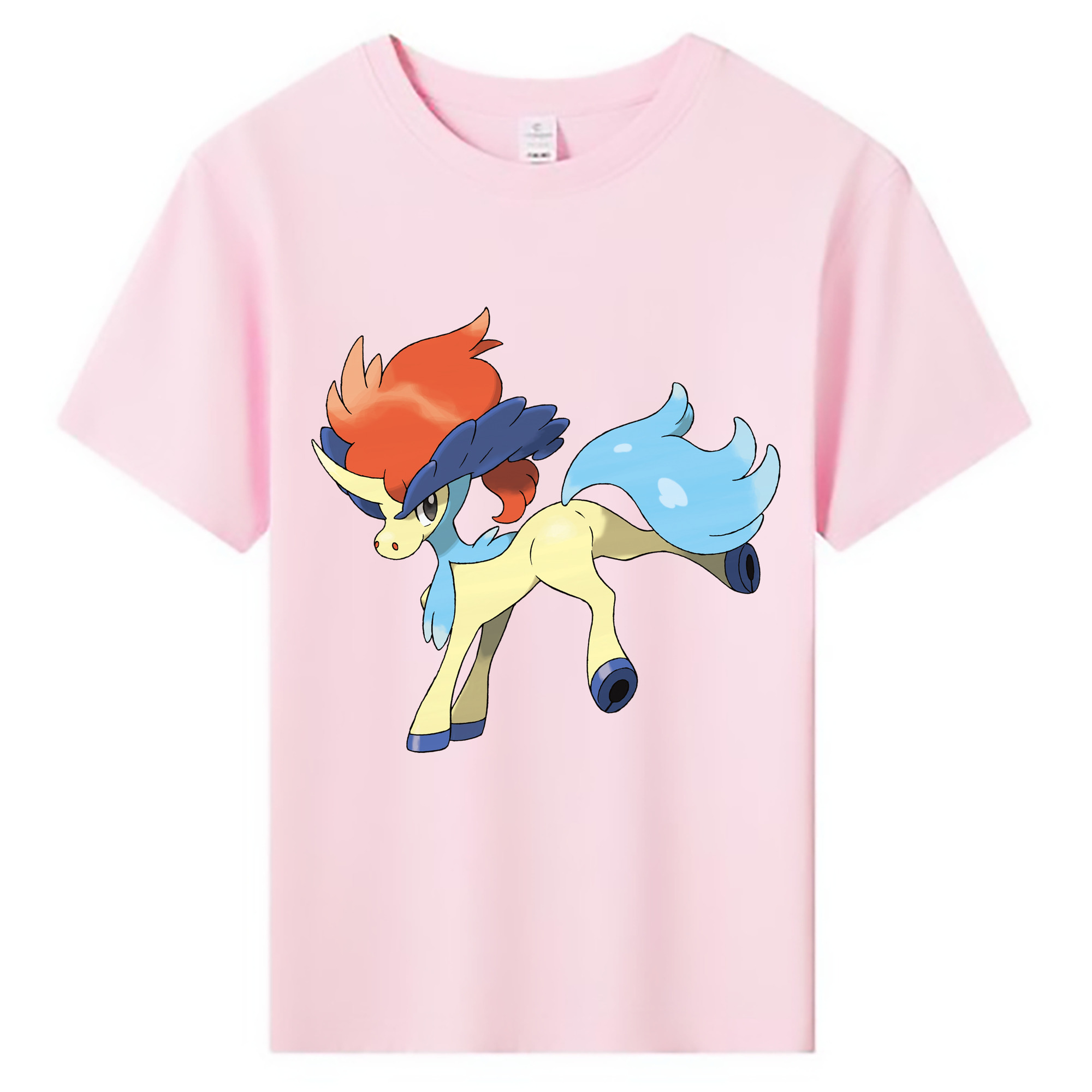 （画像用） ポケットモンスター Pokémon 綿100％キッズTシャツ（フロントプリント）