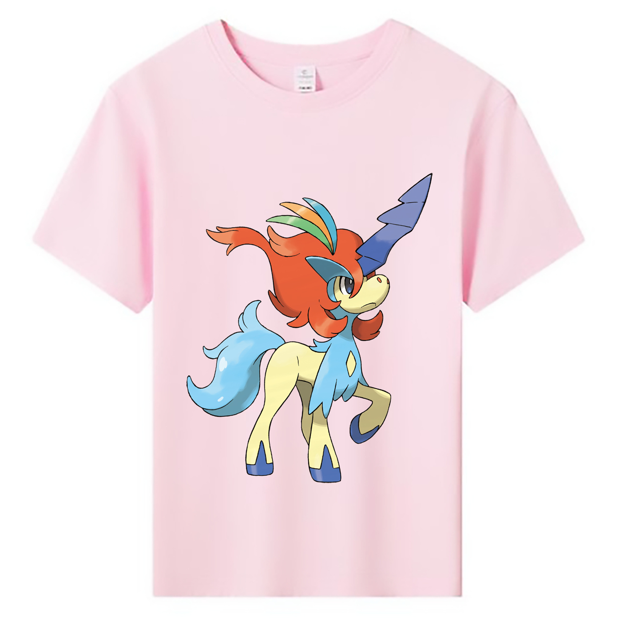 （画像用） ポケットモンスター Pokémon 綿100％キッズTシャツ（フロントプリント）